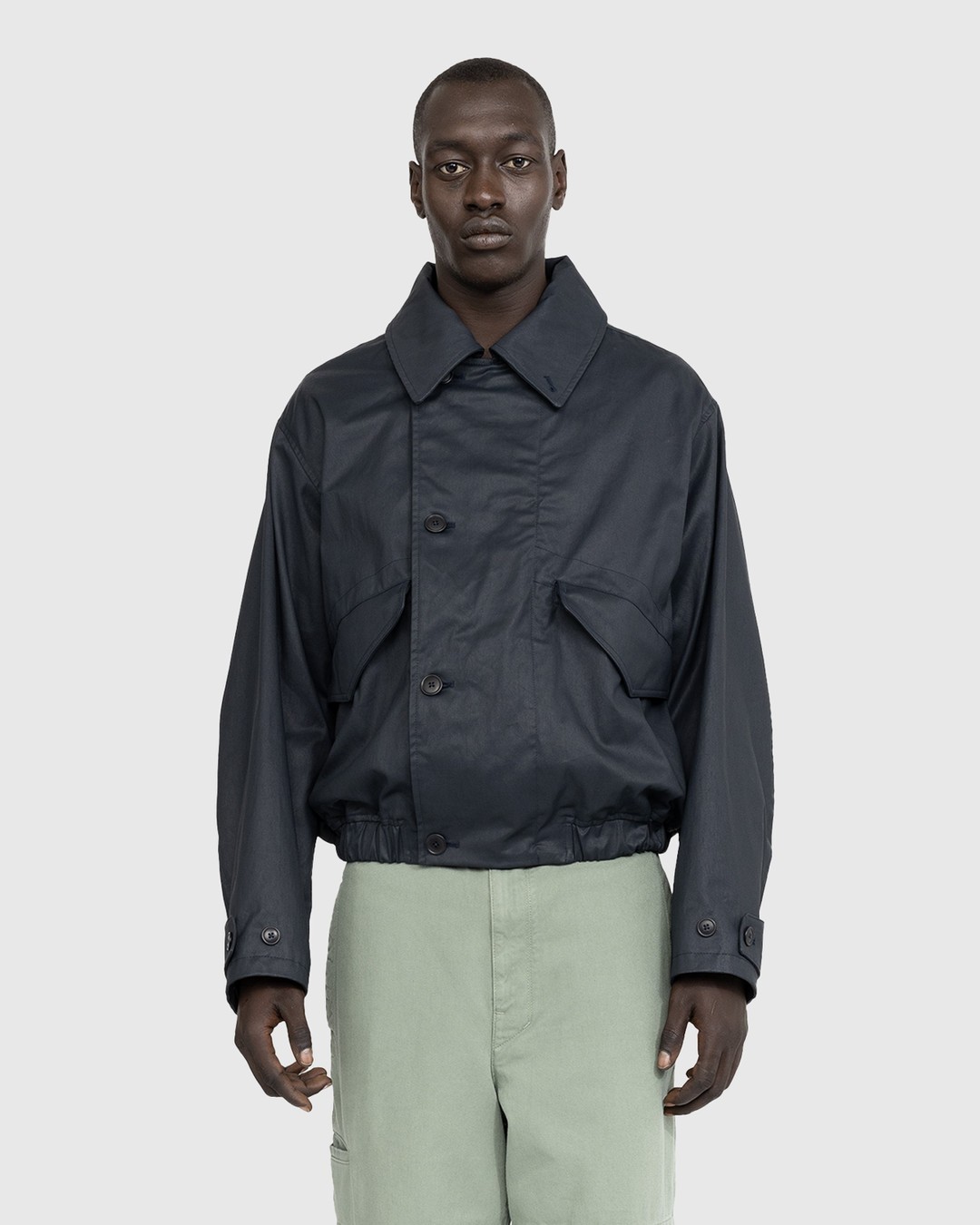 Lemaire Boxy Blouson Midnight Green Highsnobiety Shop