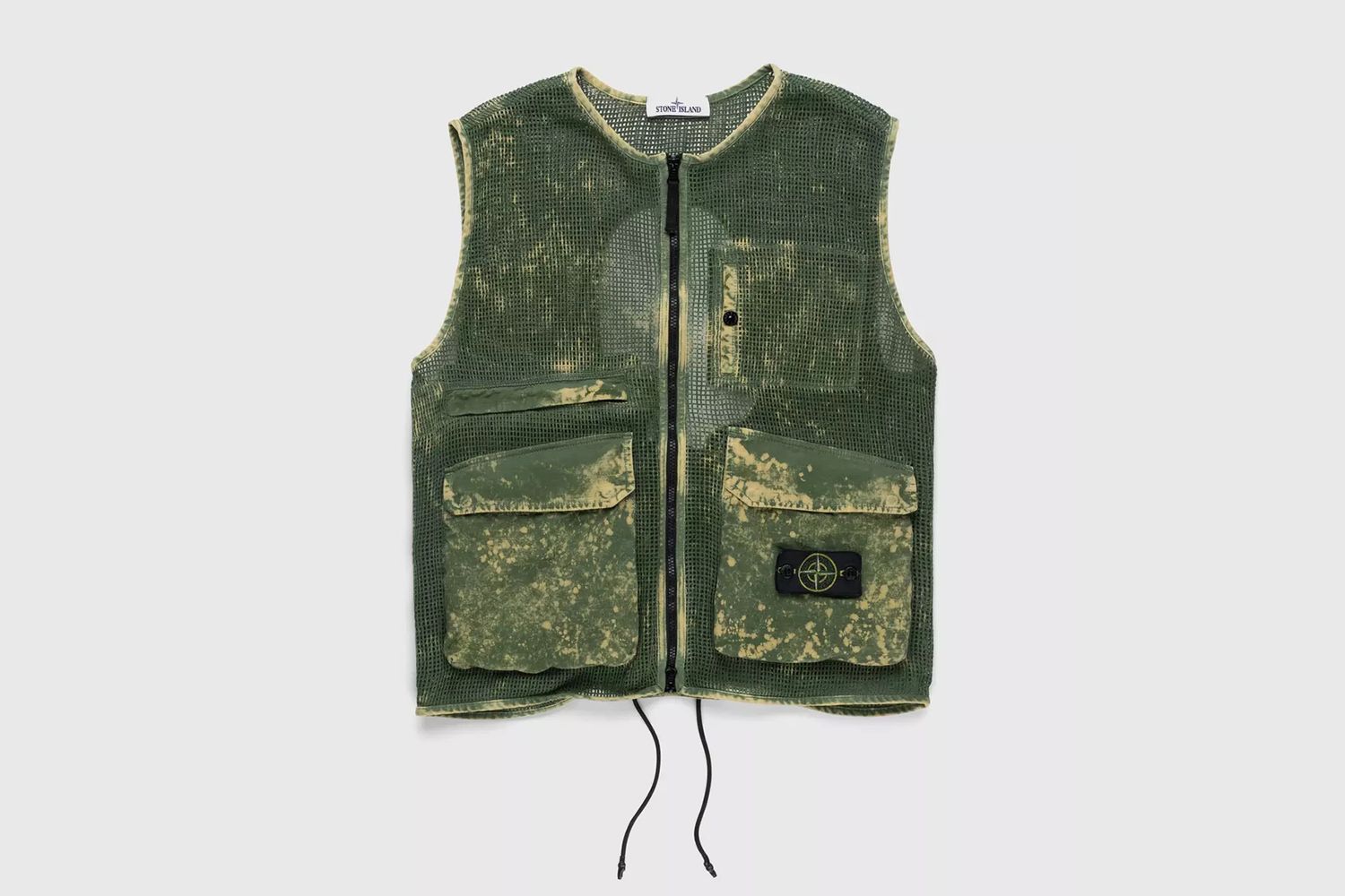 G0622 Garment-Dyed Cotton Mesh Vest