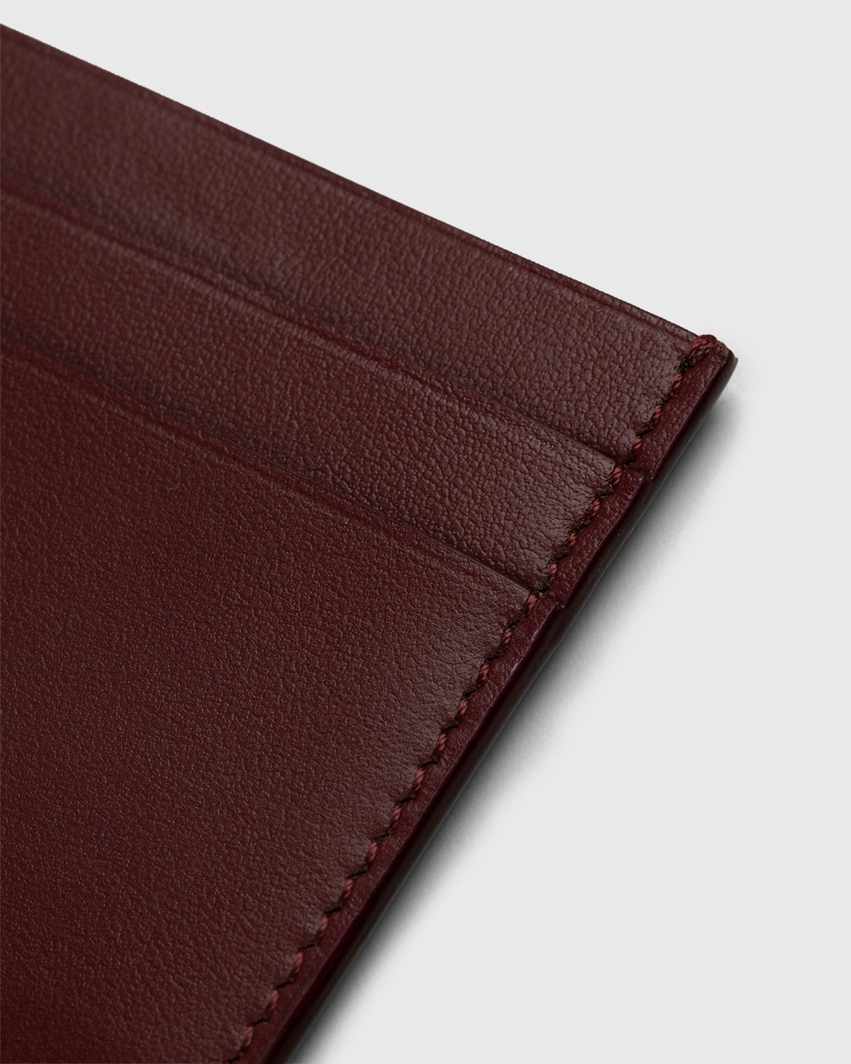 Jil Sander – Leather Card Holder Dark Red | Highsnobiety Shop