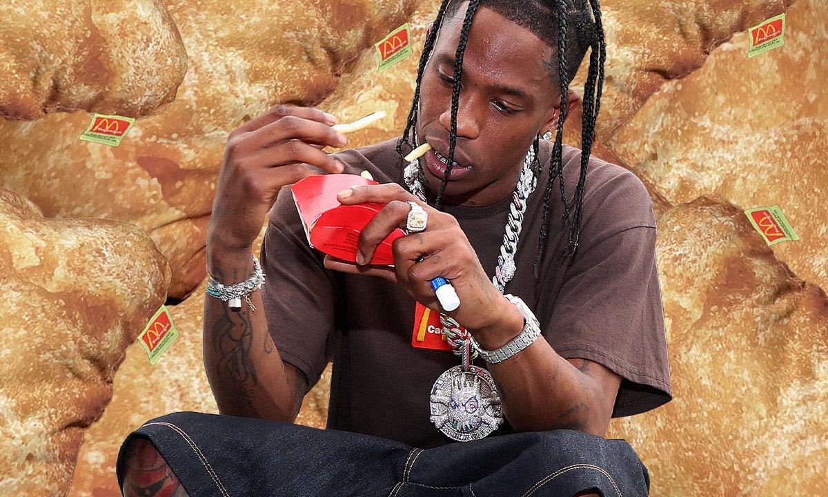 Details about   Chicken Nugget Pillow Mcdonald's x Travis Scott Cactus Jack Nugget Body Pillow 