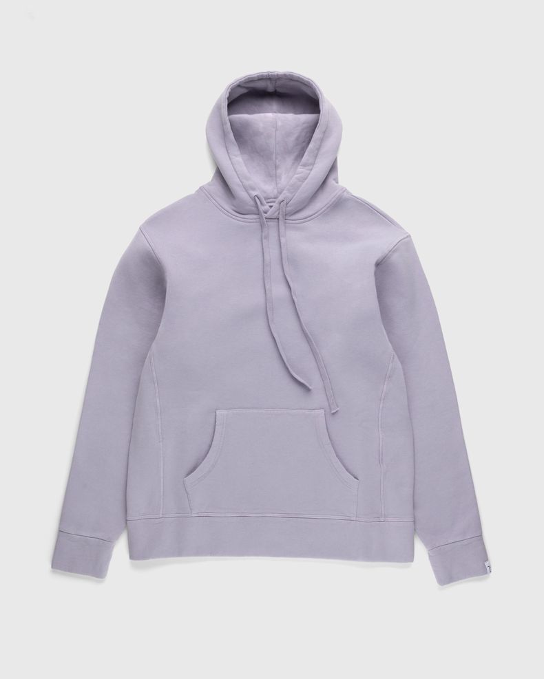 Winnie New York – Cotton Fleece Hoodie Lavender