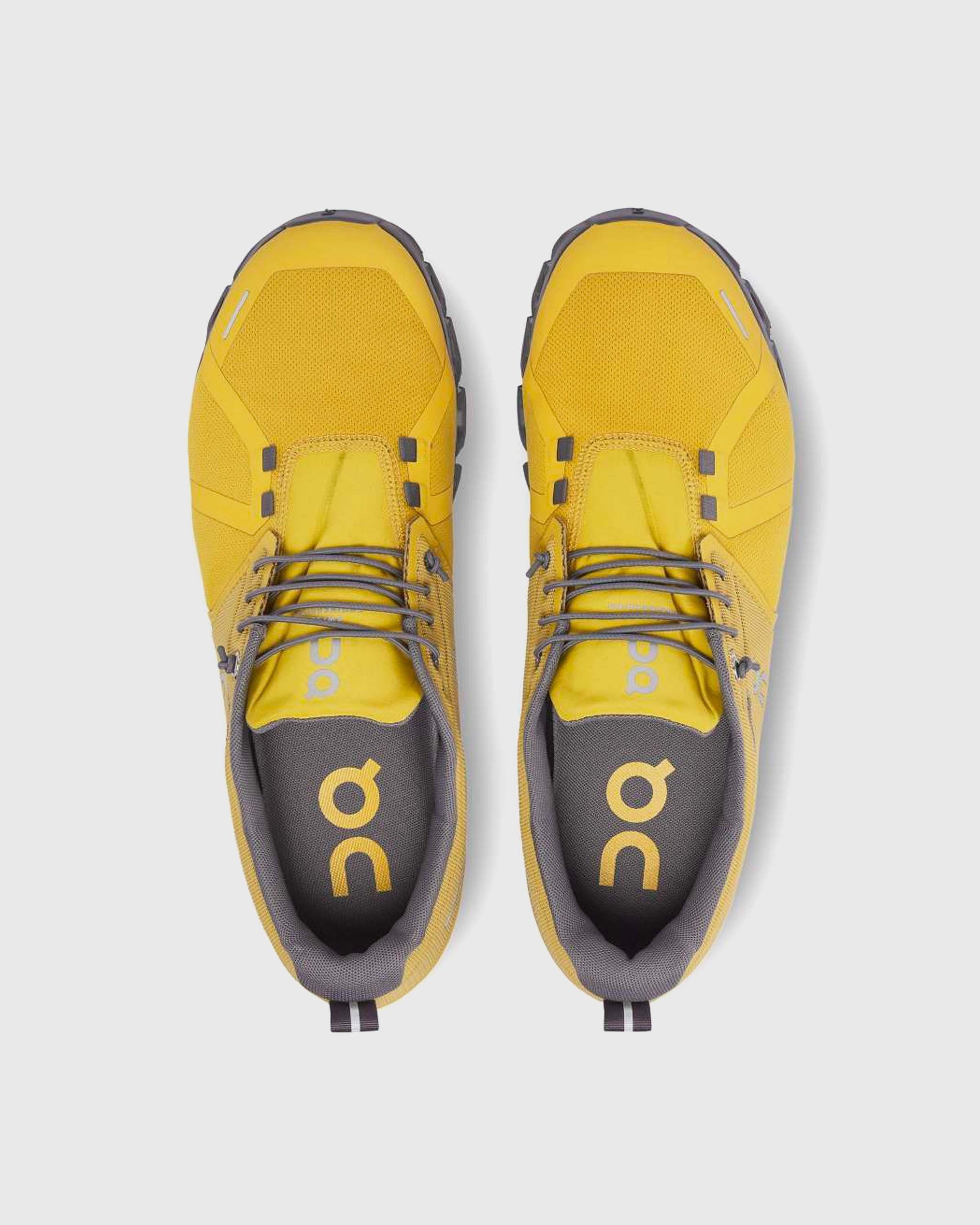 On – Cloud 5 Waterproof Mustard/Rock - Sneakers - Yellow - Image 4