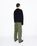 Highsnobiety HS05 – Wool Blend Inlaid Knit Crew Black - Knitwear - Black - Image 5