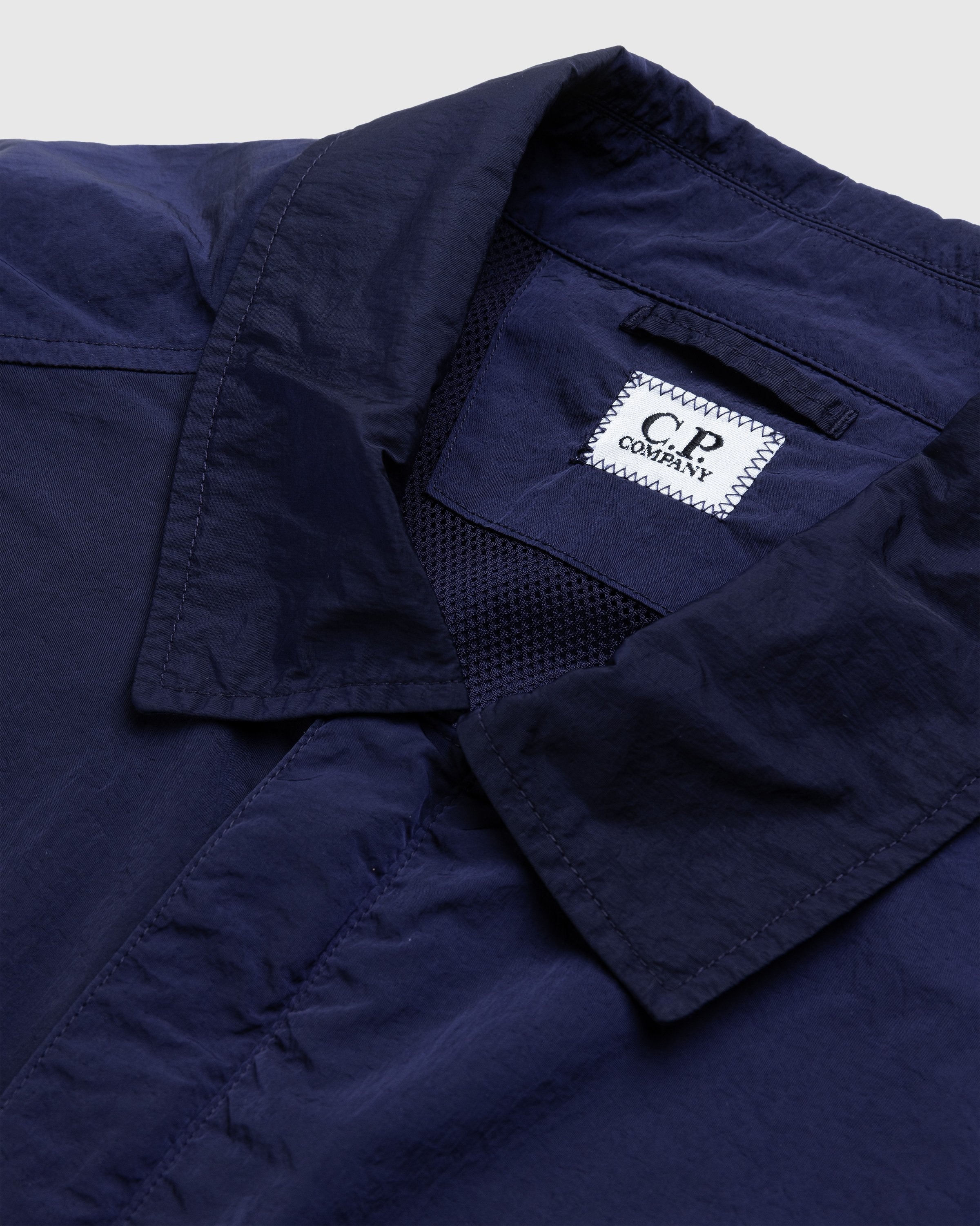 C.P. Company Chrome R Overshirt Medieval Blue Highsnobiety Shop