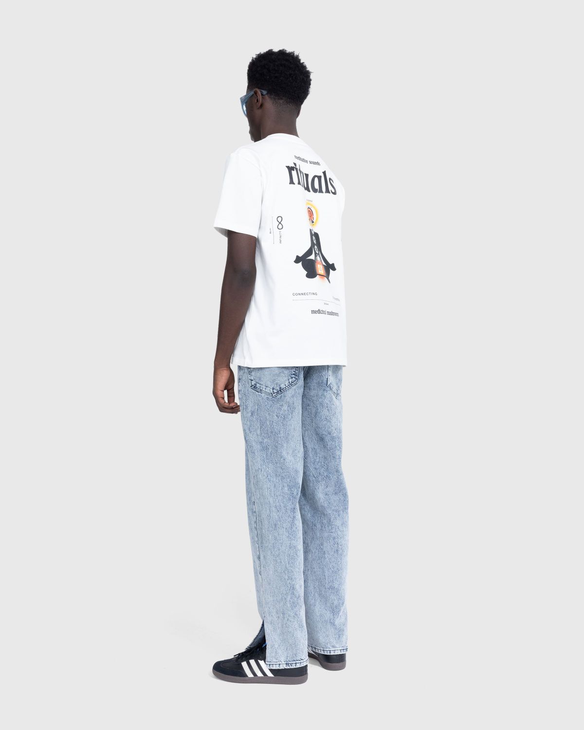 Space Available Studio – Ritual T-Shirt White - Tops - White - Image 5