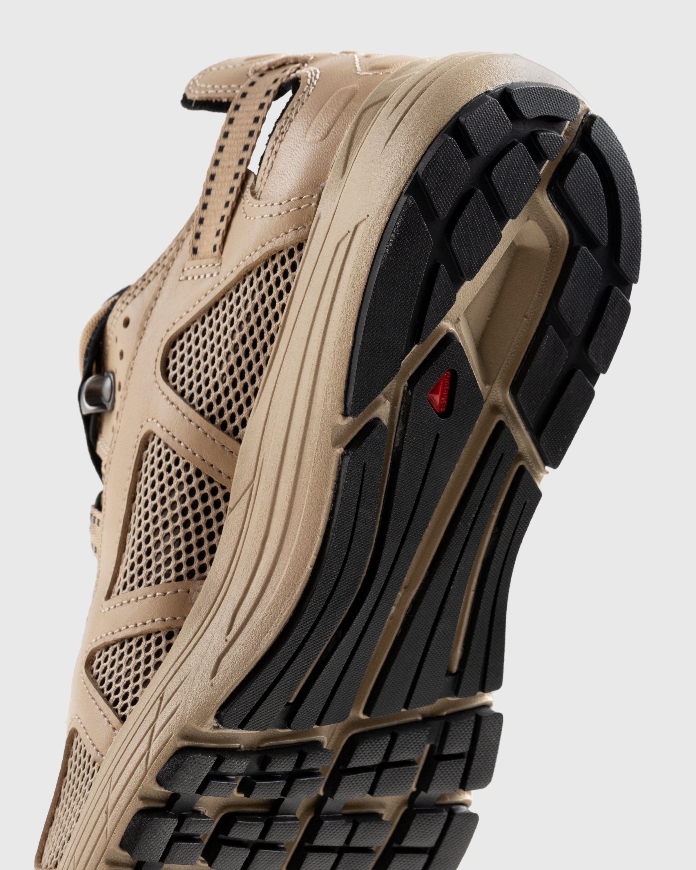 Salomon – Techsonic Leather Advanced Safari/Safari/Black - Sneakers - Beige - Image 5