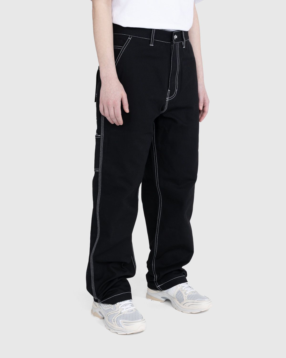 Highsnobiety – Carpenter Trouser Black - Pants - Black - Image 2
