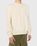 Acne Studios – Wool Crewneck Sweater Oatmeal Melange - Knitwear - Beige - Image 3