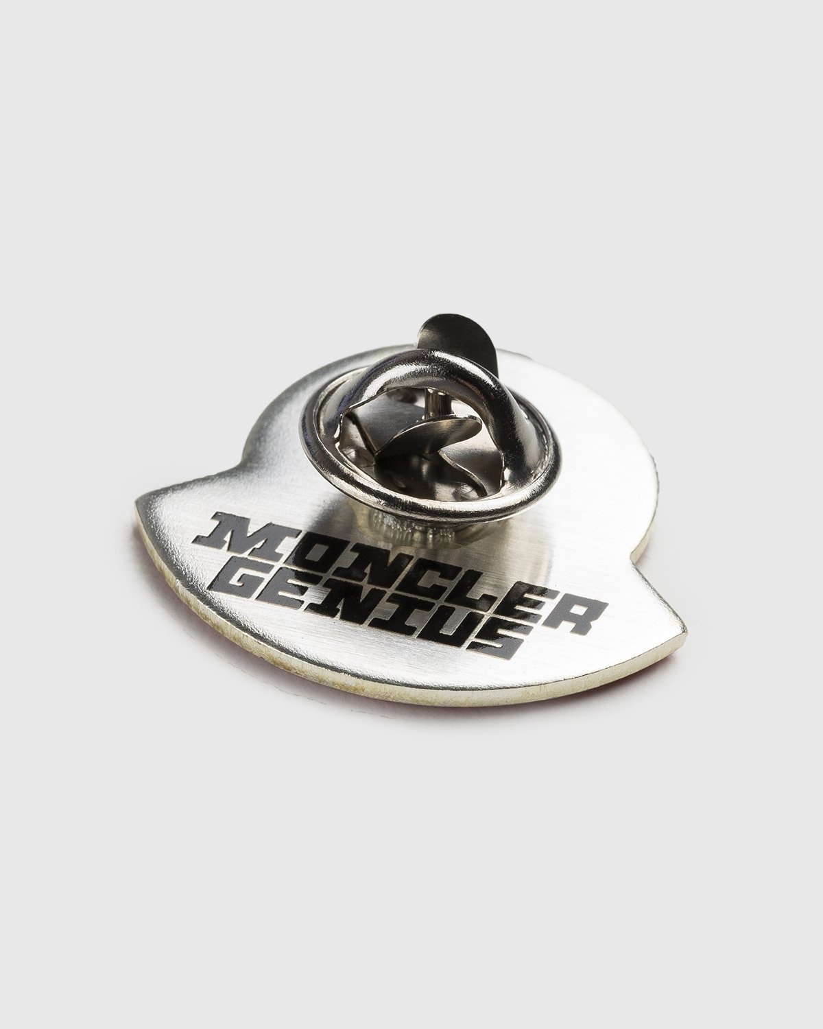 Moncler shop metal badge