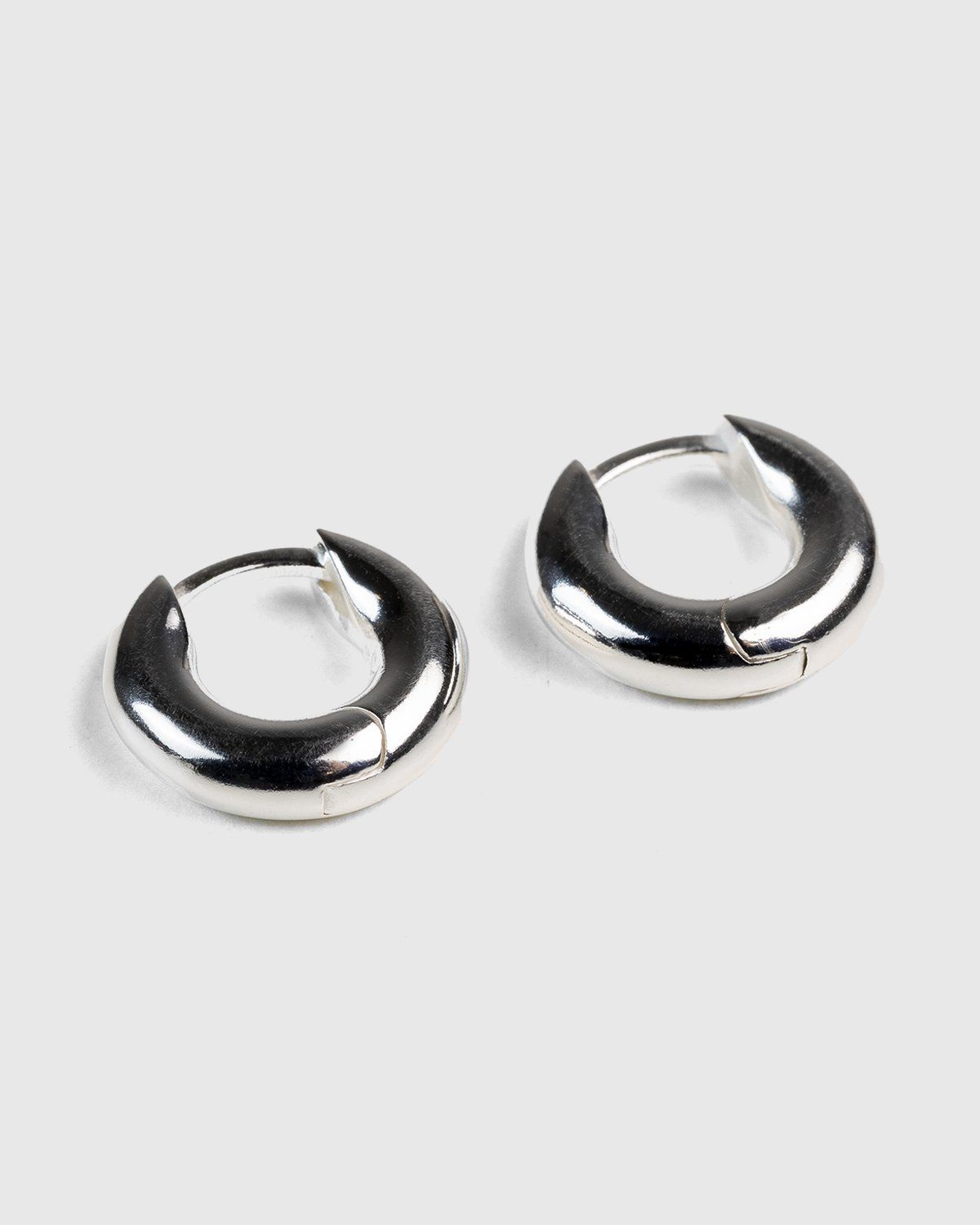 Hatton Labs – Round Hoop Earrings Silver