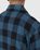 Highsnobiety – Buffalo Check Zip Shirt Navy - Shirts - Blue - Image 6
