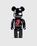 Be@rbrick The Rolling Stones Lips & Tongue 1000% Black Chrome Version