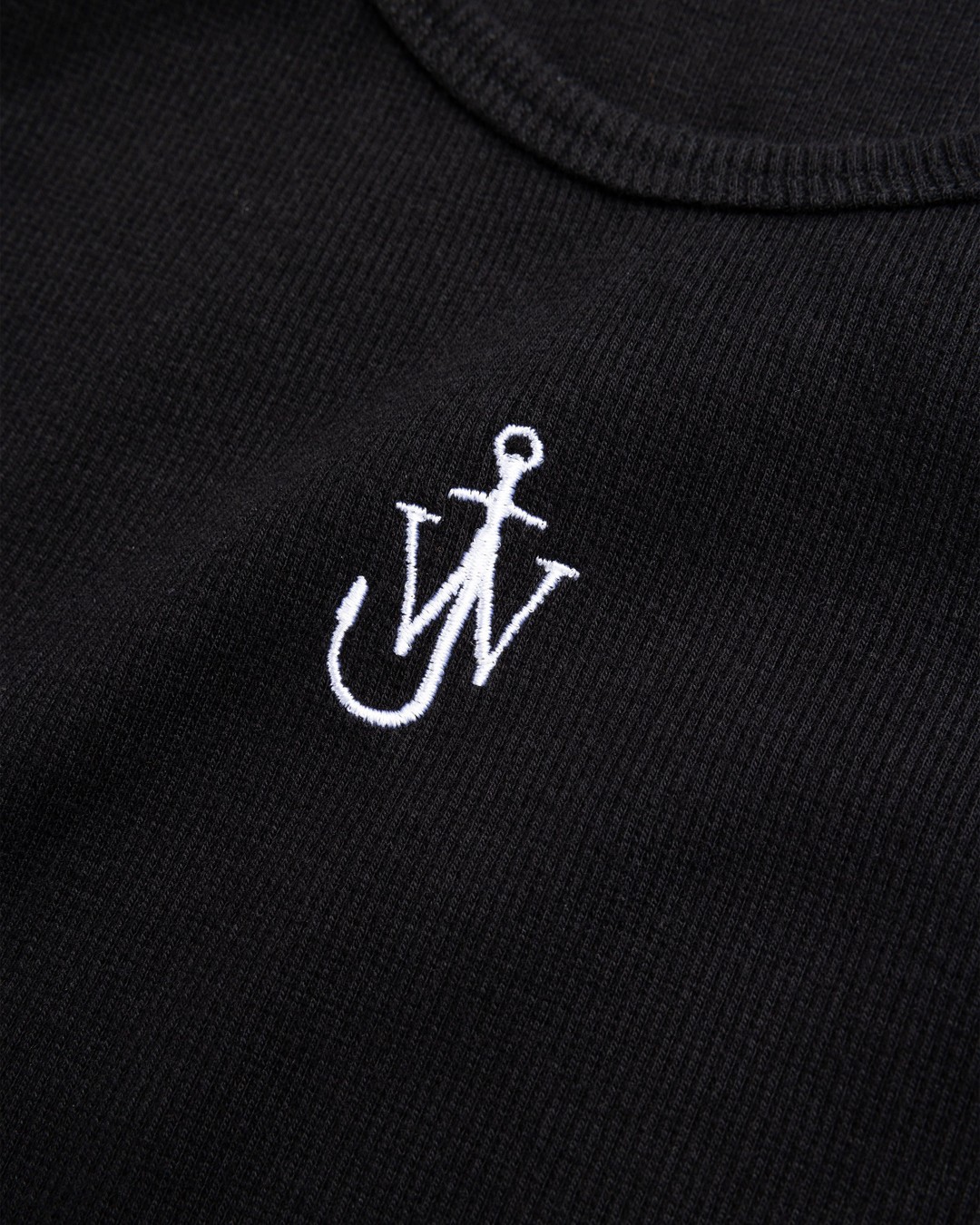 J.W. Anderson – Reclining Stud Back Print Vest Black - Tank Tops - Black - Image 7