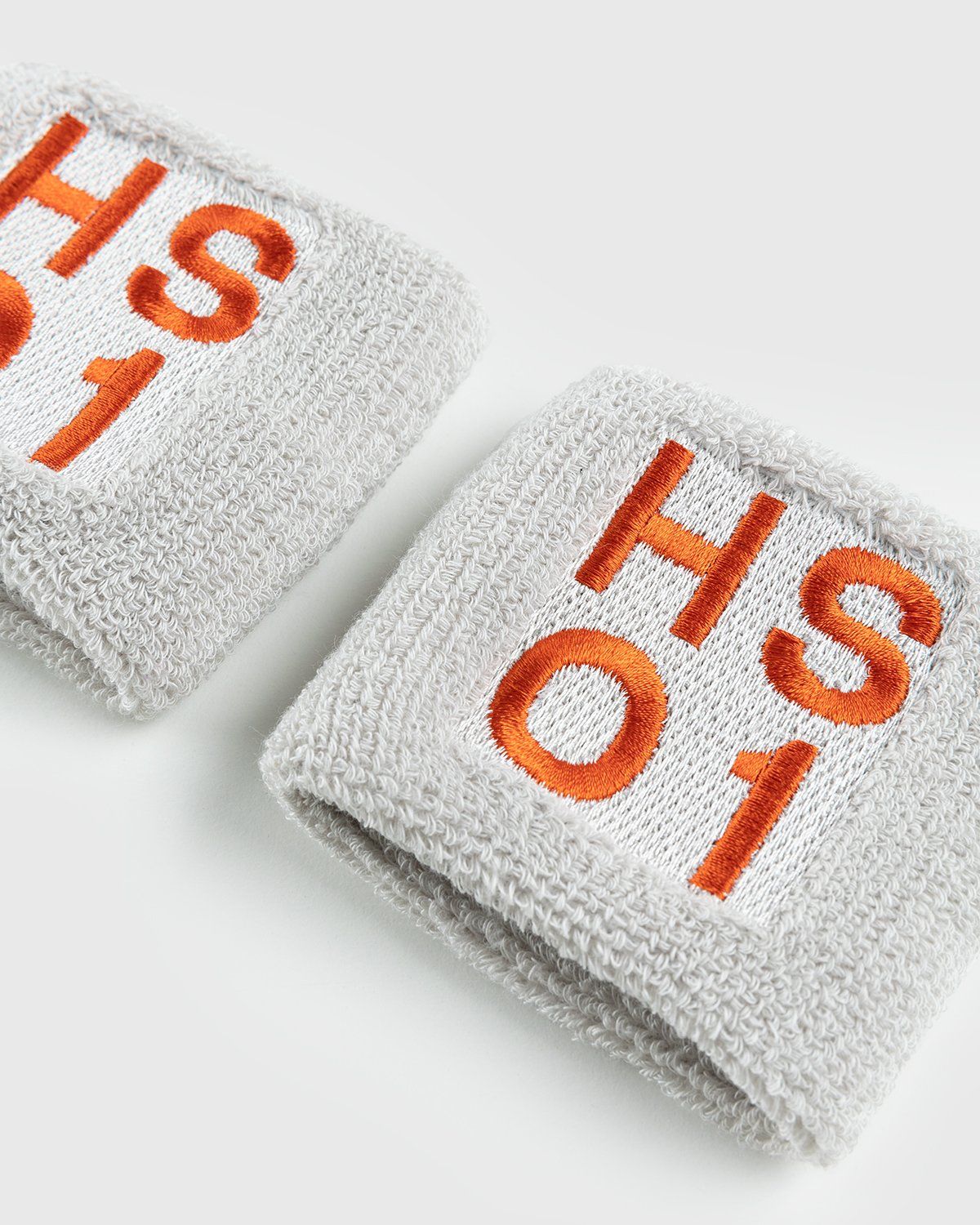 Highsnobiety – HS Sports Logo Headband and Wristbands Warm Grey - Lifestyle - Grey - Image 2