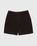 Cotton Terry Cloth Shorts Brown