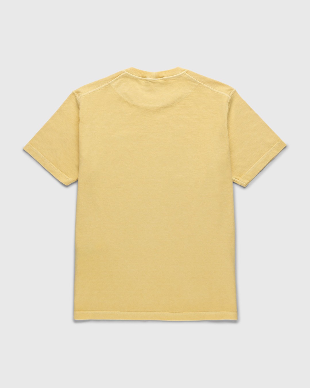 Stone Island – Fissato T-Shirt Butter - T-Shirts - Yellow - Image 2