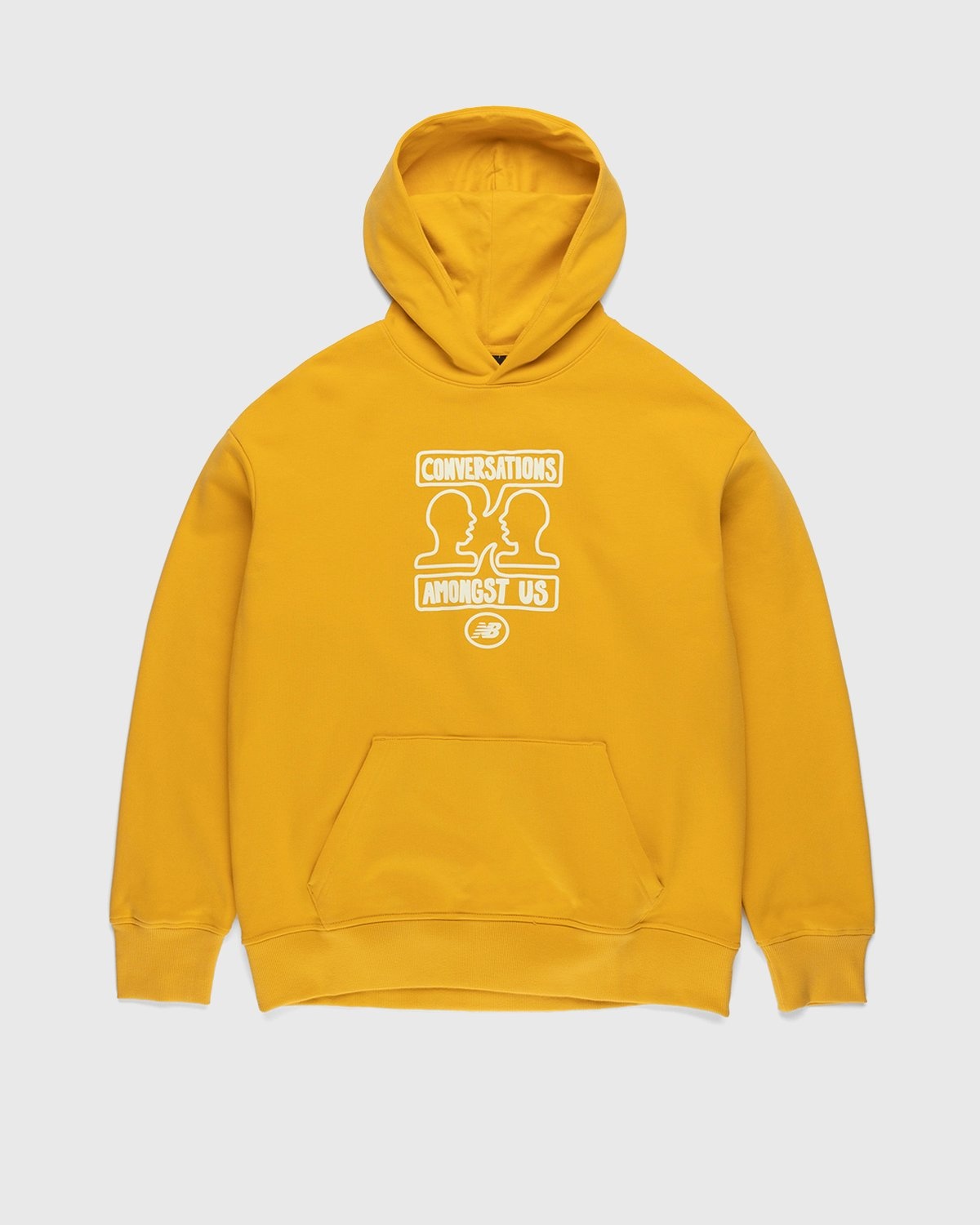 New Balance – Conversations Amongst Us Hoodie Aspen Yellow - Sweats - Yellow - Image 1