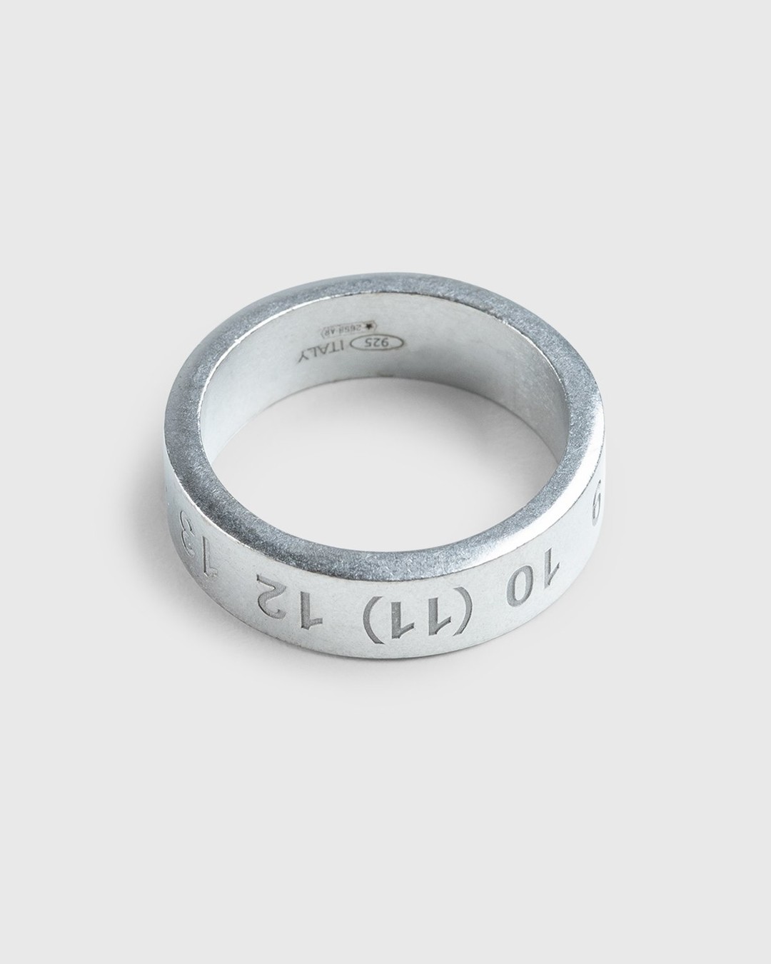 Maison Margiela – Logo Ring Silver - Jewelry - Silver - Image 2