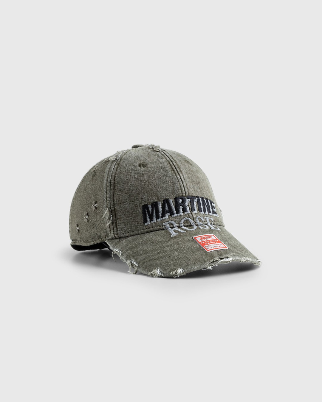 Martine Rose – Rolled Cap Green - Hats - Green - Image 1