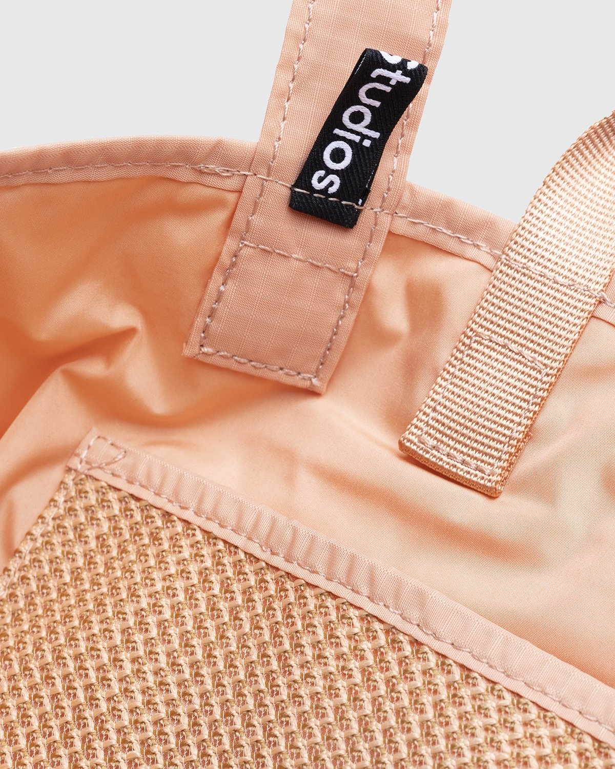 Acne Studios – Shoulder Tote Bag Peach Orange - Bags - Orange - Image 4