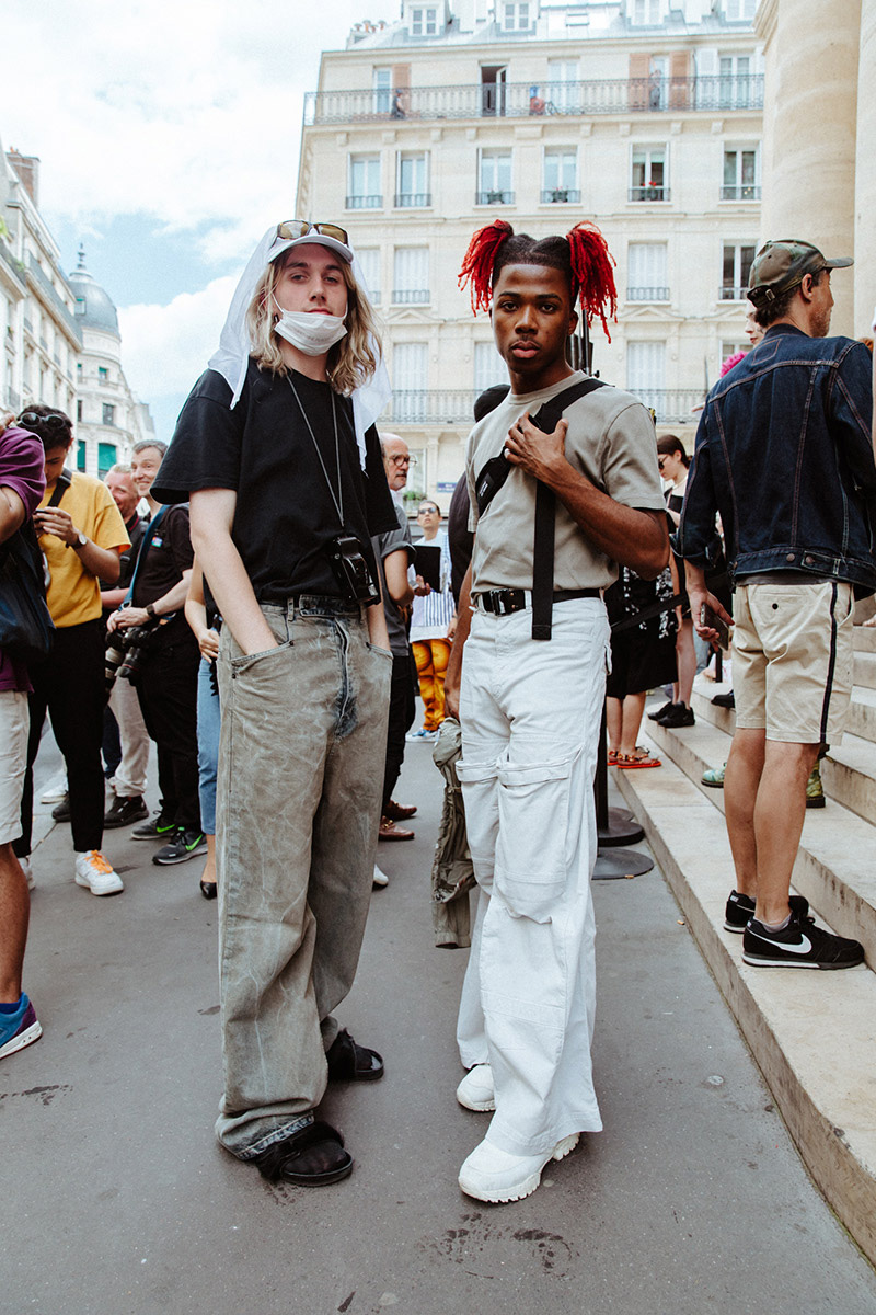 paris fashion week ss20 street style Russell Westbrook miguel virgil abloh