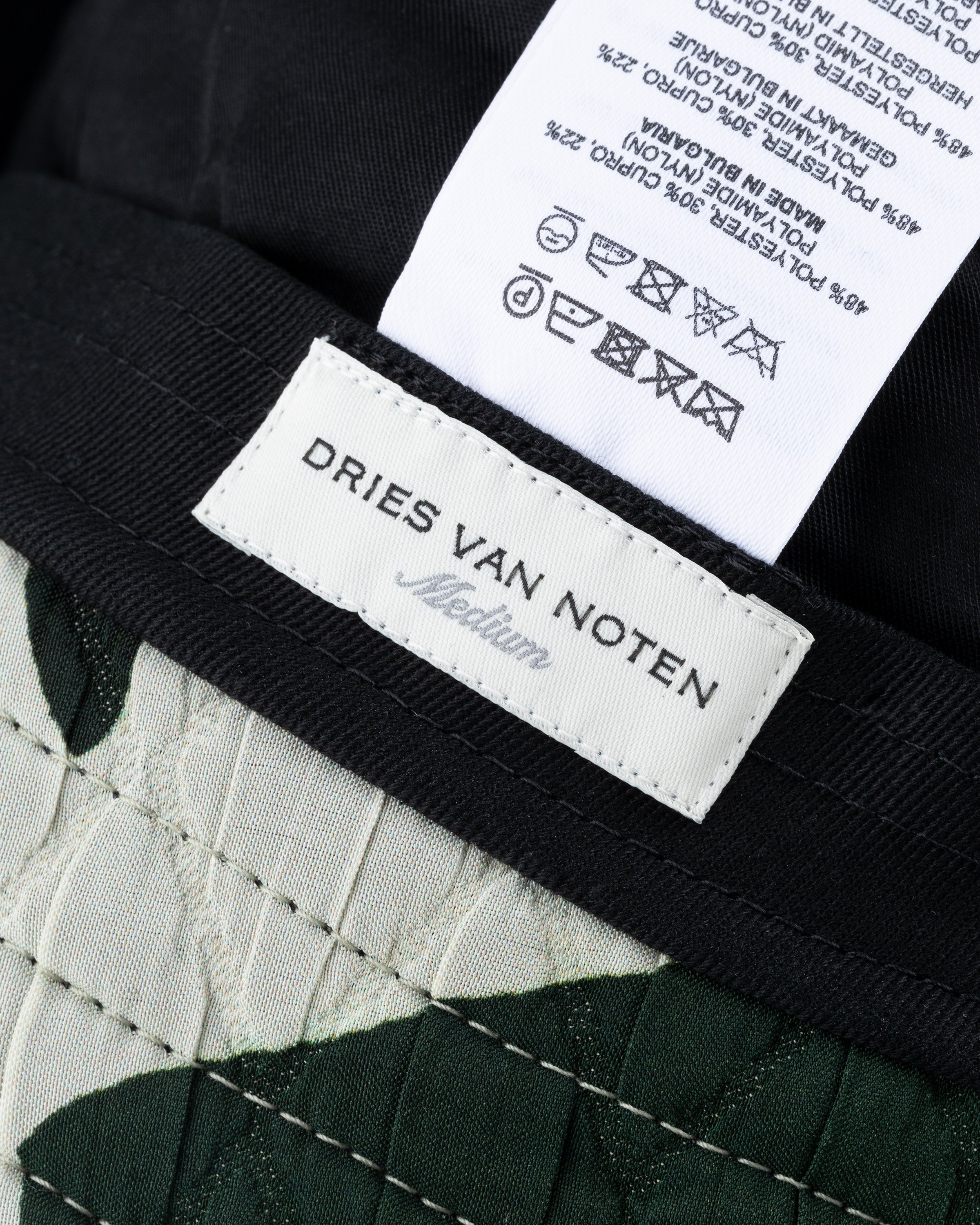 Dries van Noten – Gilly Hat Green - Hats - Black - Image 3