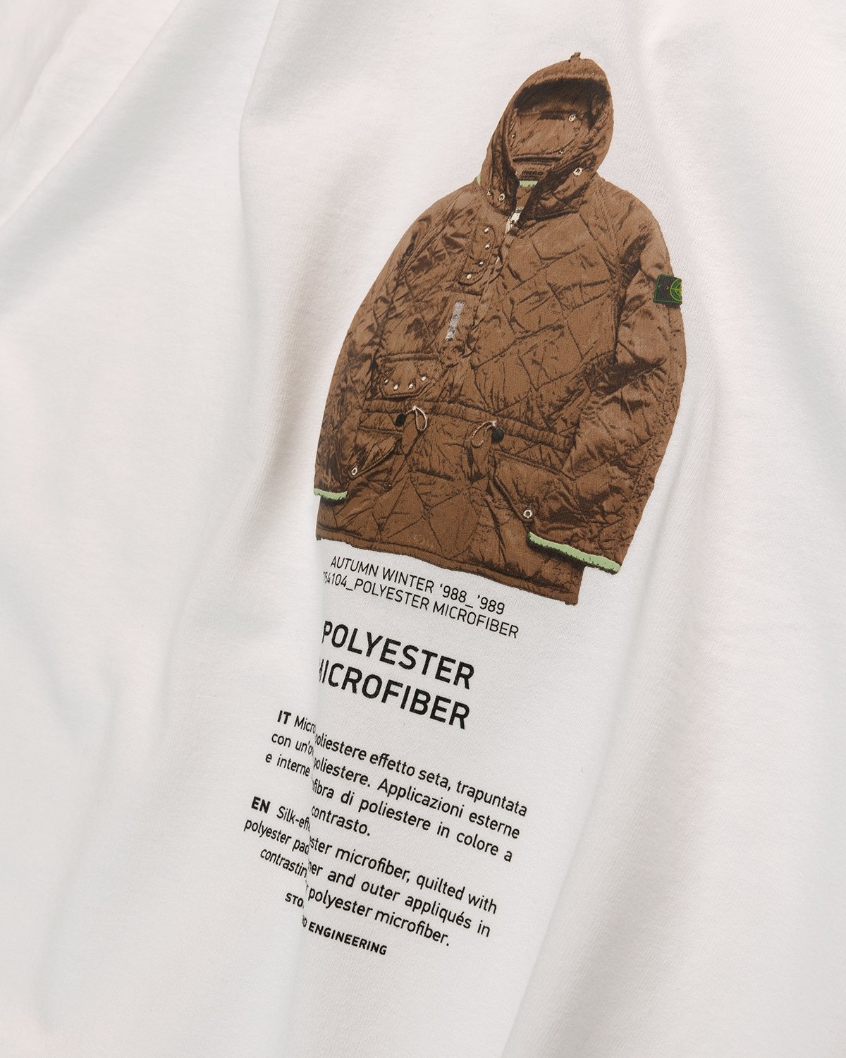 Stone Island – T-Shirt White - T-shirts - White - Image 4