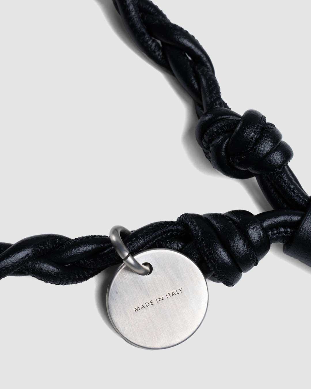 Jil Sander – Tangle Key Ring Black - Keychains - Black - Image 3