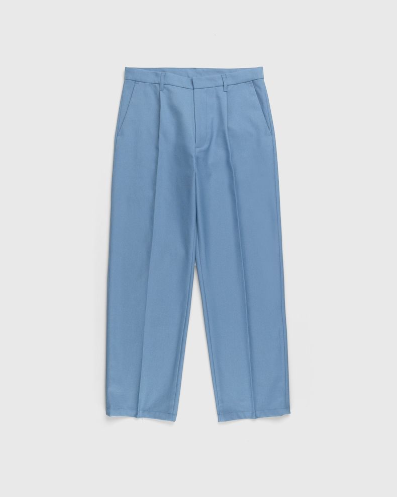 Highsnobiety – Heavy Wool Dress Pants Light Blue