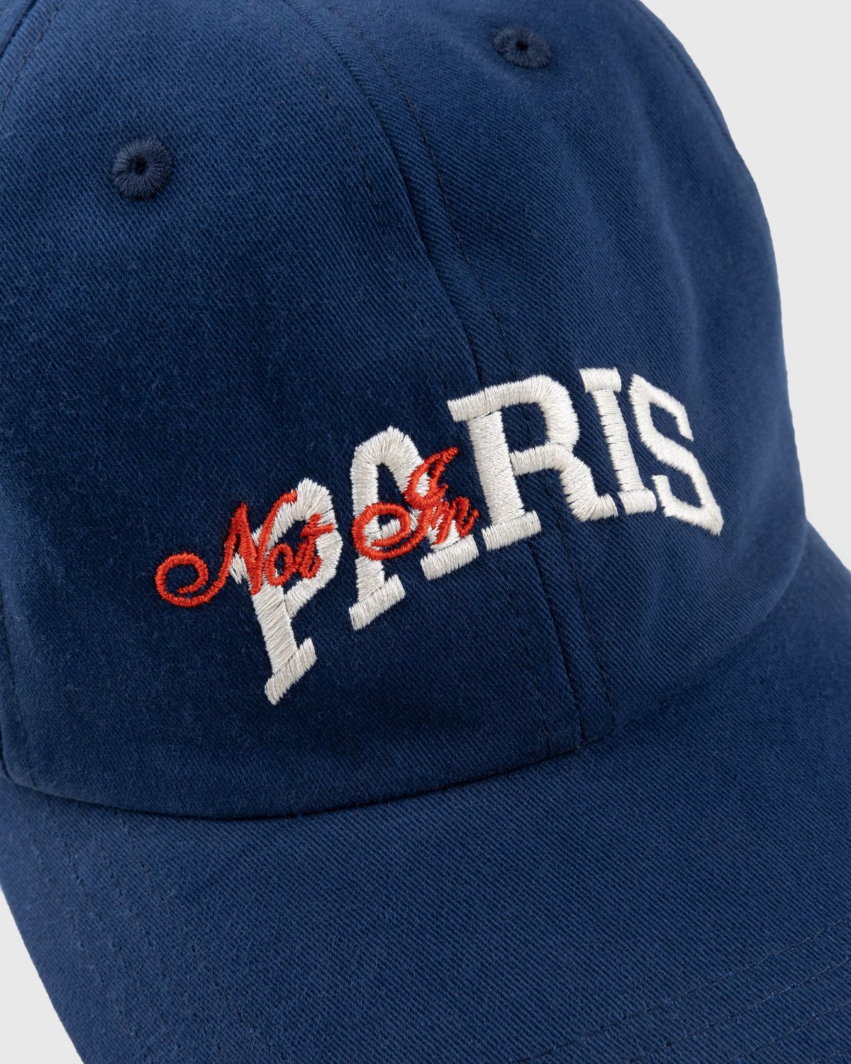 Highsnobiety – Not In Paris 4 Cap Navy - Hats - Blue - Image 5
