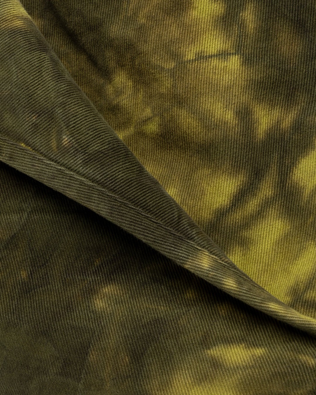 Affix – Crease-Dyed Corso Pant Green - Pants - Green - Image 7