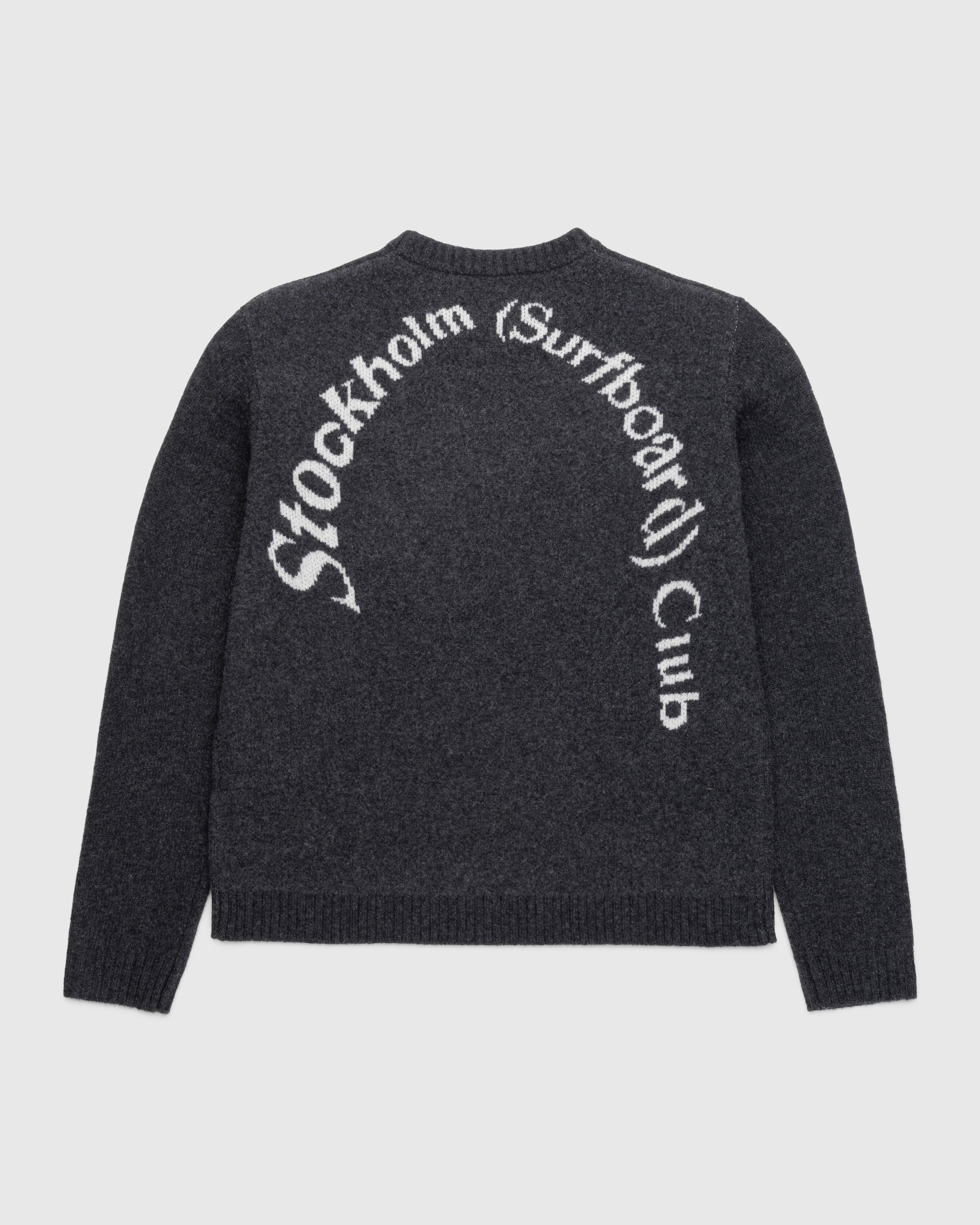 Stockholm Surfboard Club – Knit Sweat Black Black | Highsnobiety Shop