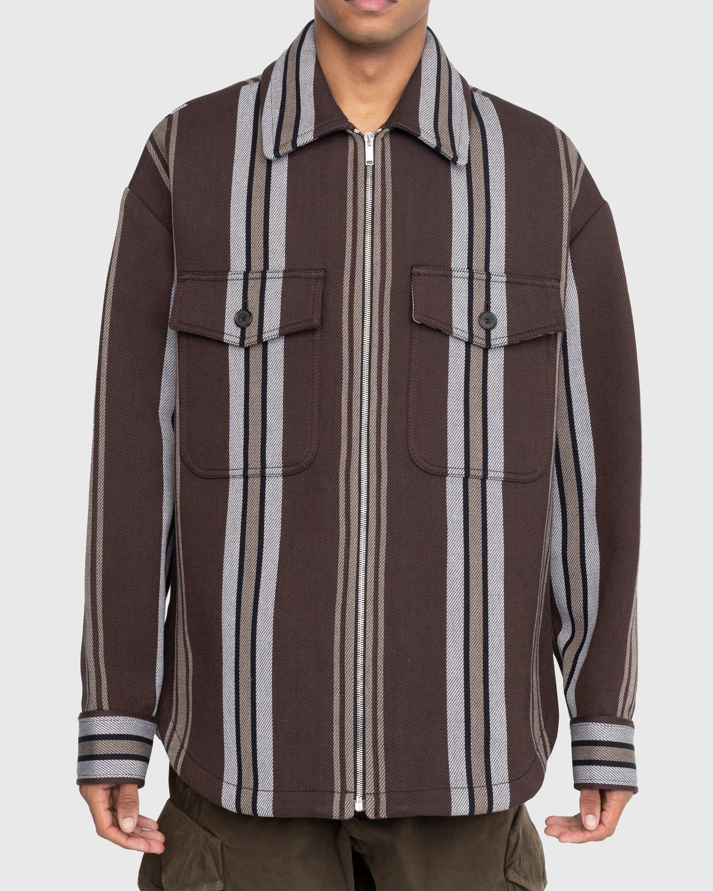JACQUEMUS – Le Blouson Montagne Brown - Outerwear - Brown - Image 2