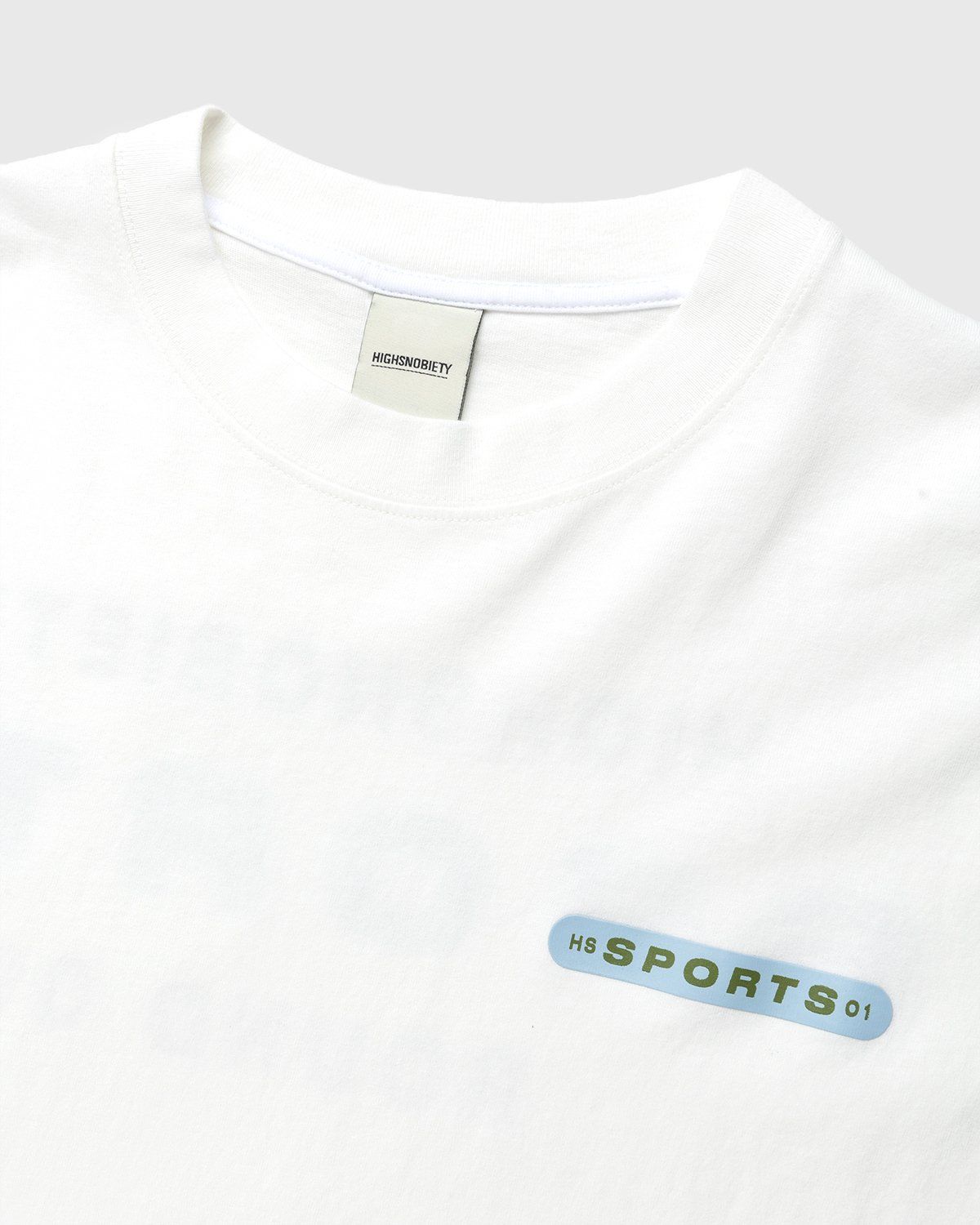 Highsnobiety – HS Sports Round 01 T-Shirt White - T-shirts - White - Image 3