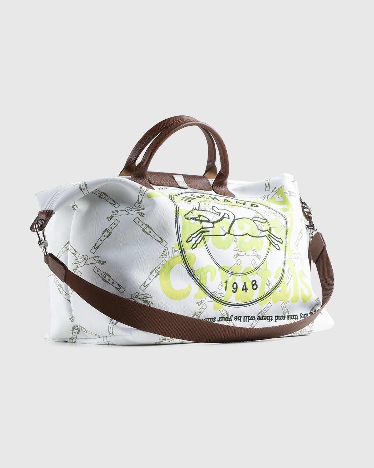 Advisory Board Crystals x Longchamp x Highsnobiety – Pliage Bag - Bags - White - Image 2