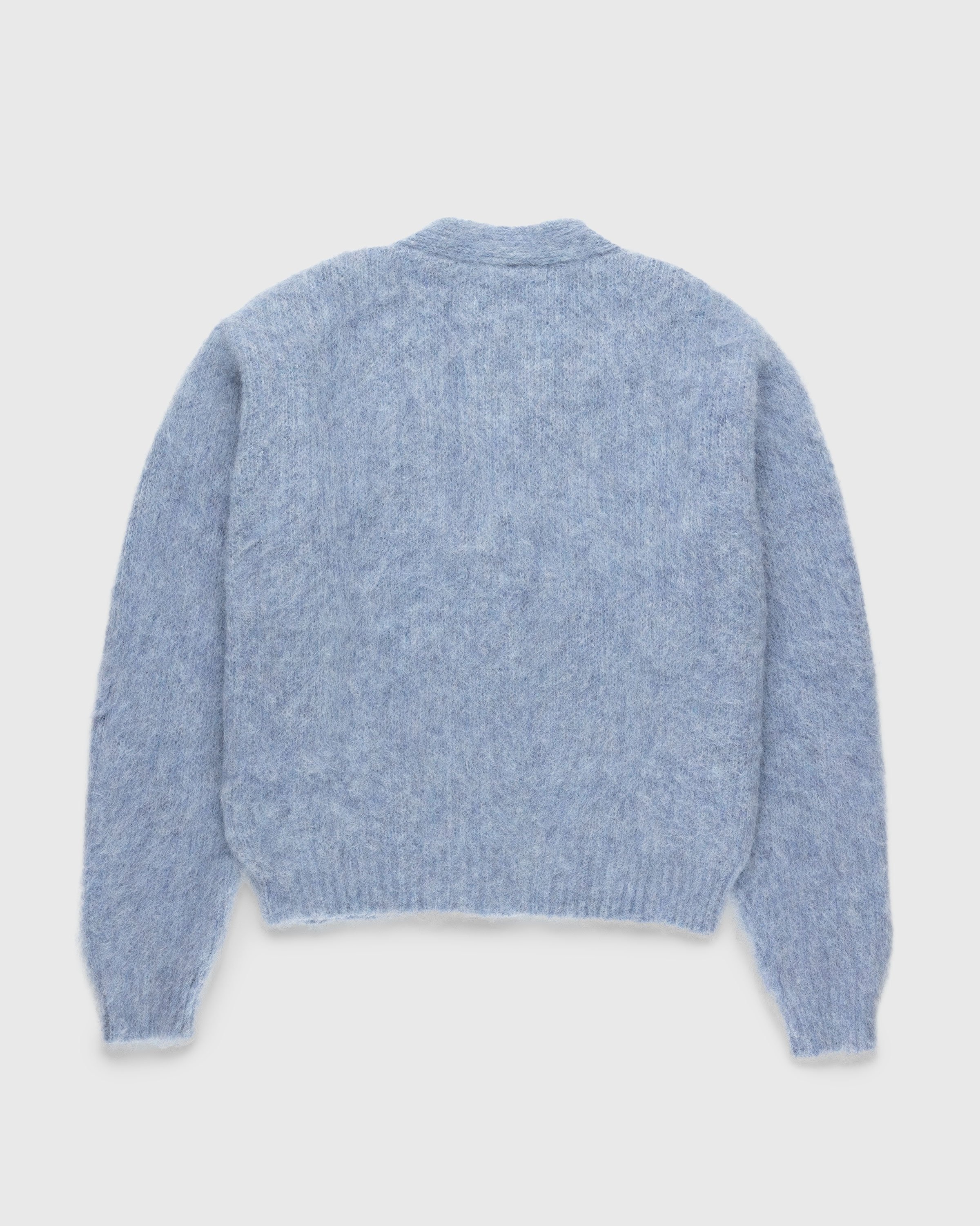 Highsnobiety HS05 – Brushed Alpaca Cardigan Light Blue - Knitwear - Blue - Image 2