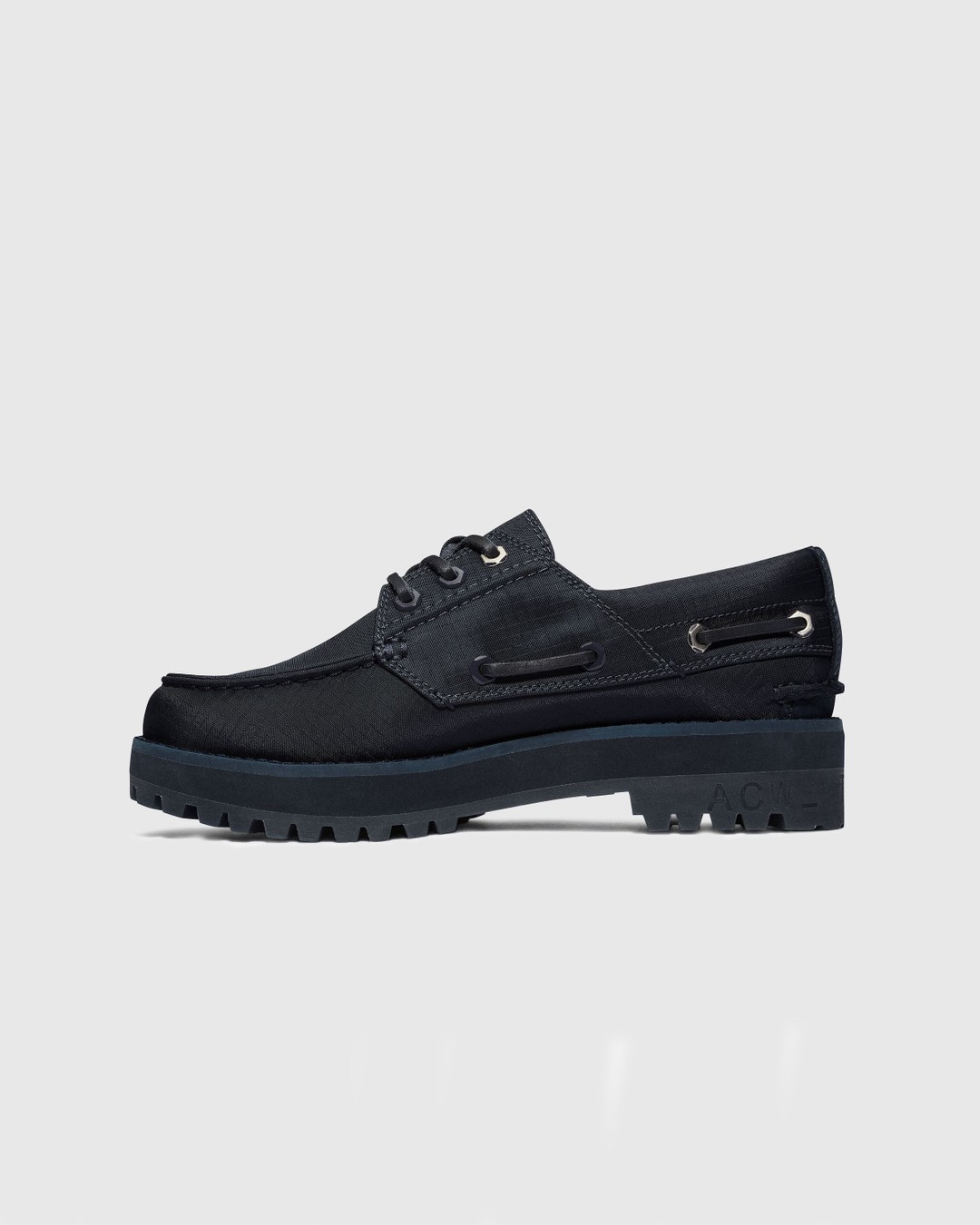 A-Cold-Wall* x Timberland – 3-Eye Boat Shoe Dark Sapphire Navy - Shoes - Blue - Image 2
