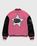 Noon Goons – Hollywood High Varsity Jacket Pink/Black - Bomber Jackets - Black - Image 2