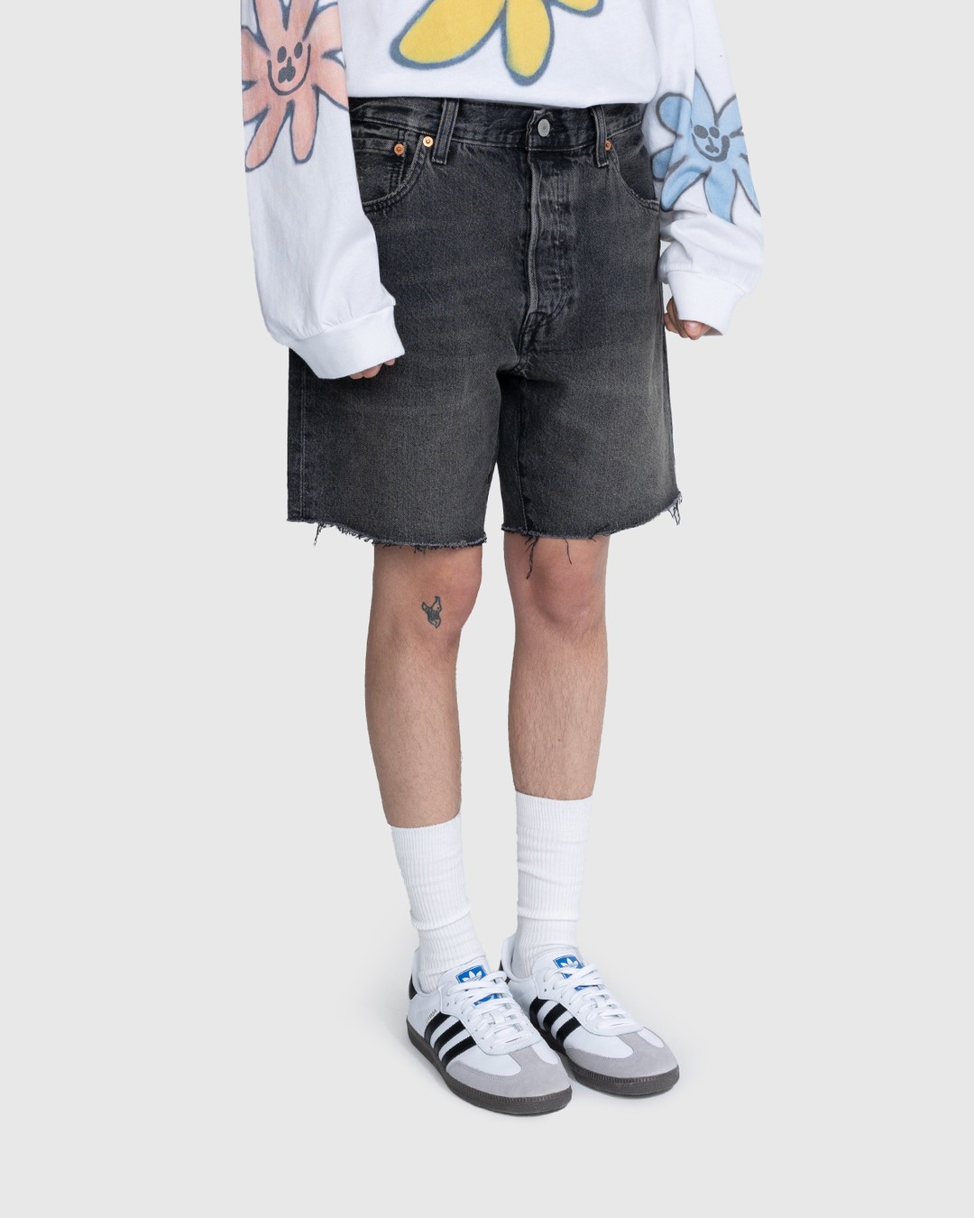 Levi s 501 93 Cut Off Shorts Black Highsnobiety Shop