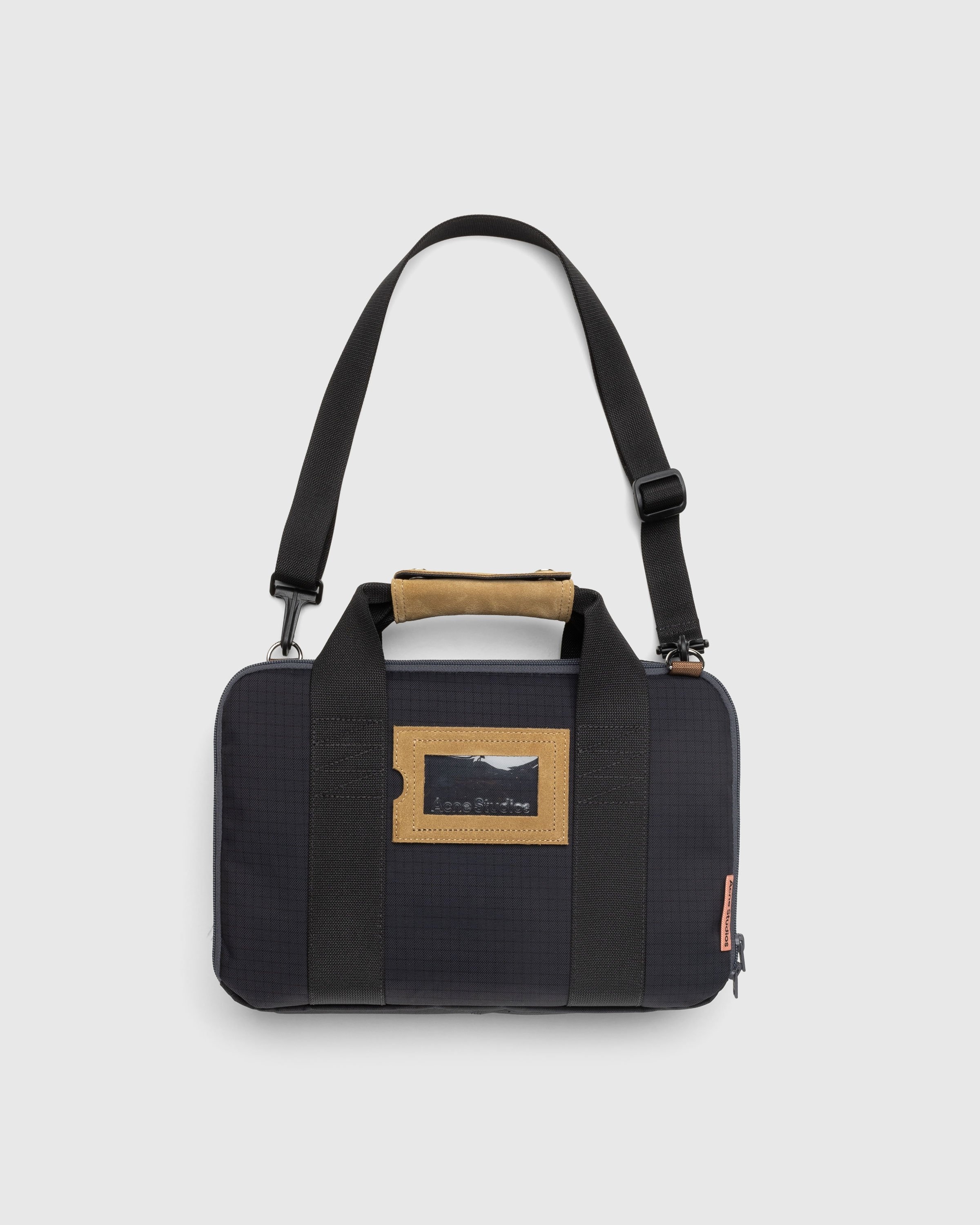 Acne Studios – Nylon Laptop Bag Black - Bags - Black - Image 1