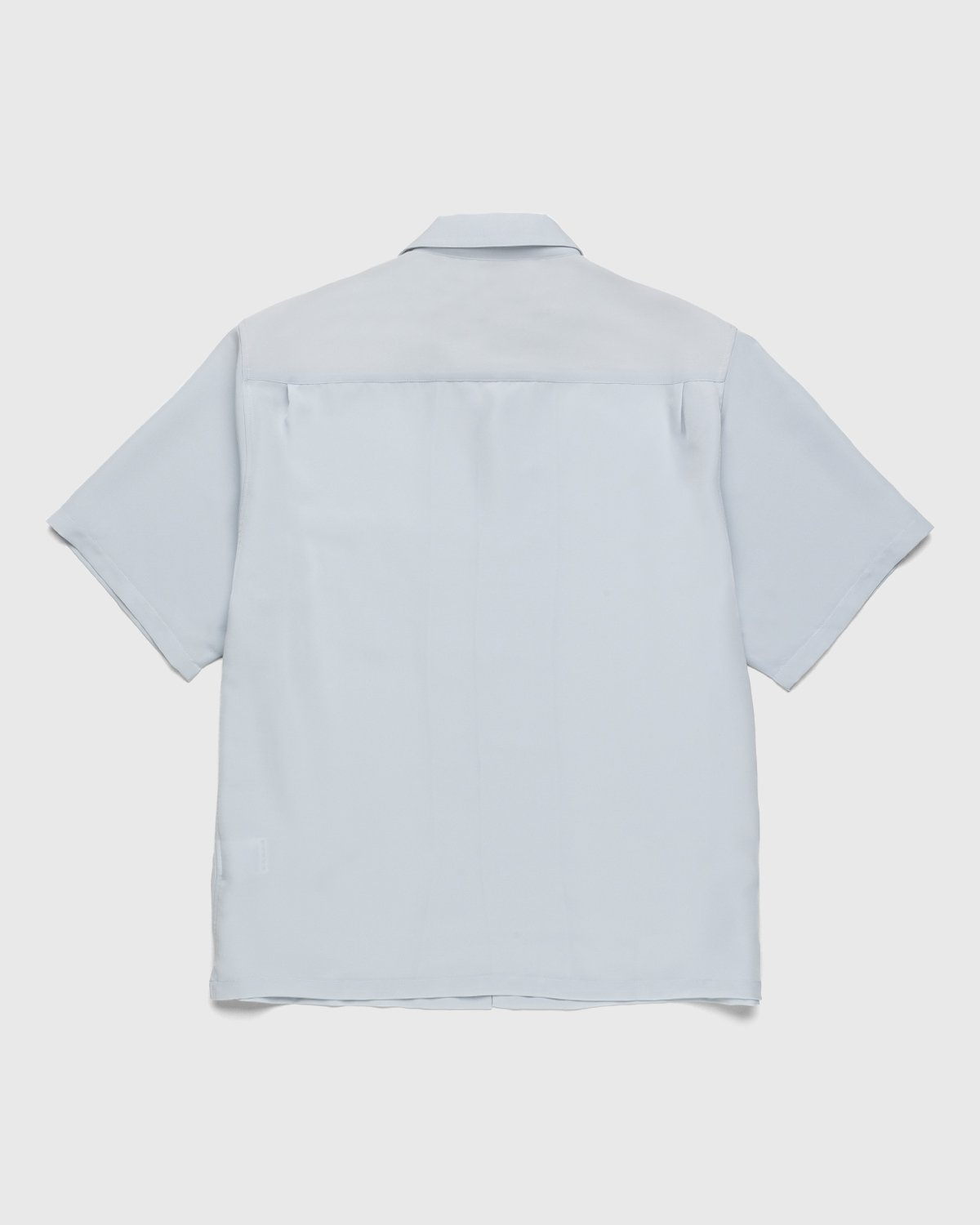 Highsnobiety – Rayon Short-Sleeve Shirt Sky Blue Cream - Shirts - Blue - Image 2