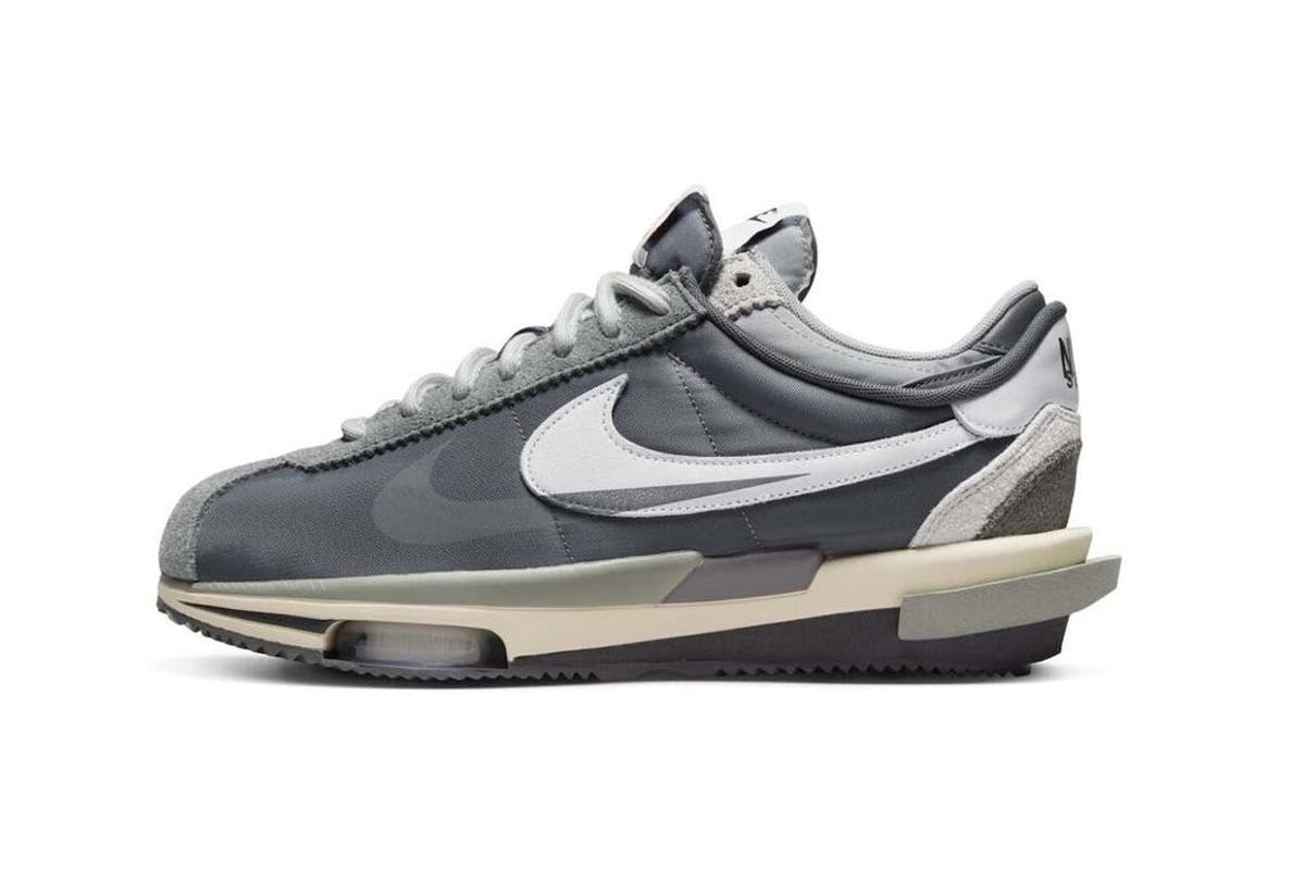 sacai x Nike Cortez "Iron Grey" Sneaker: Release Date,