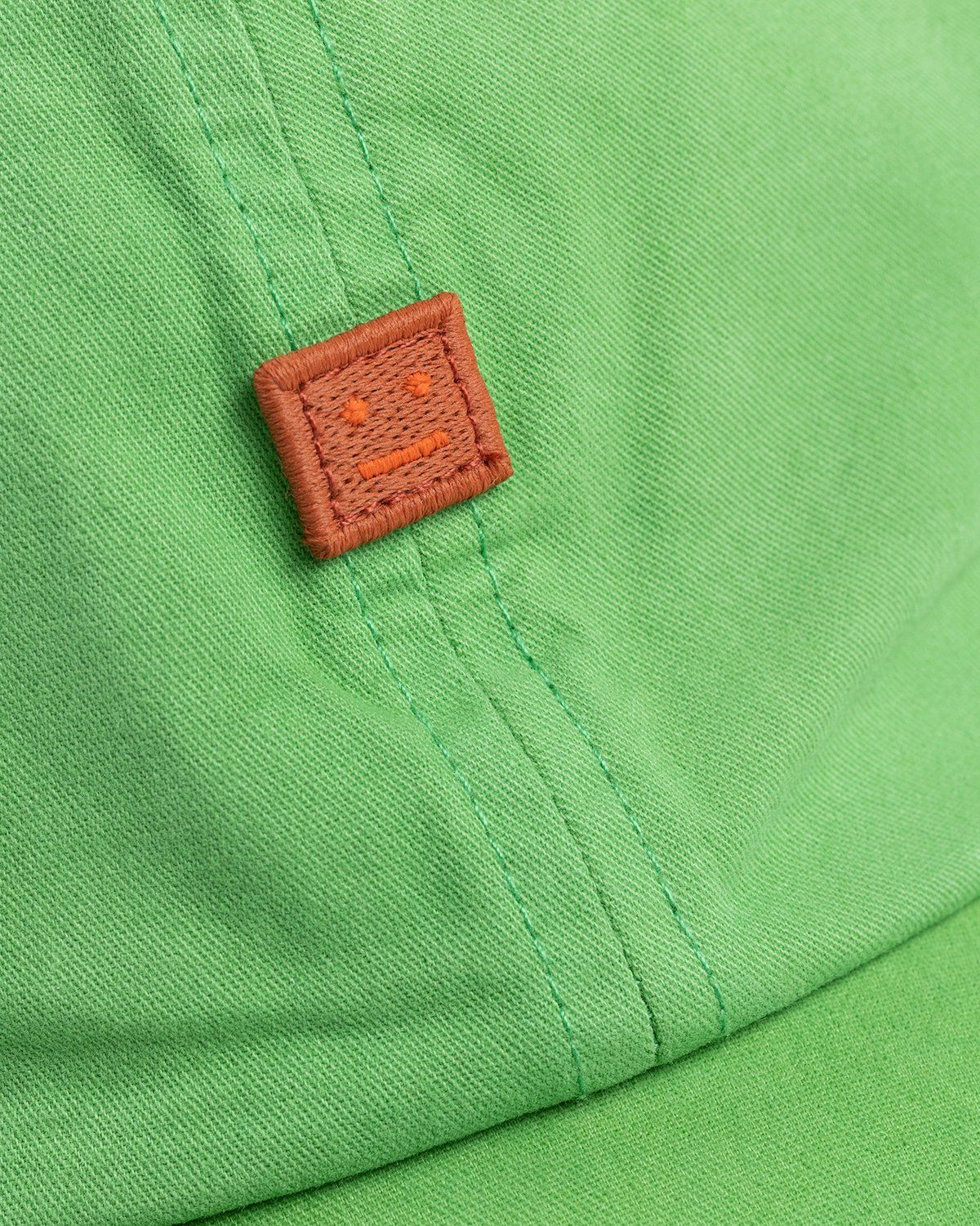 Acne Studios – 6-Panel Baseball Cap Green - Hats - Green - Image 6