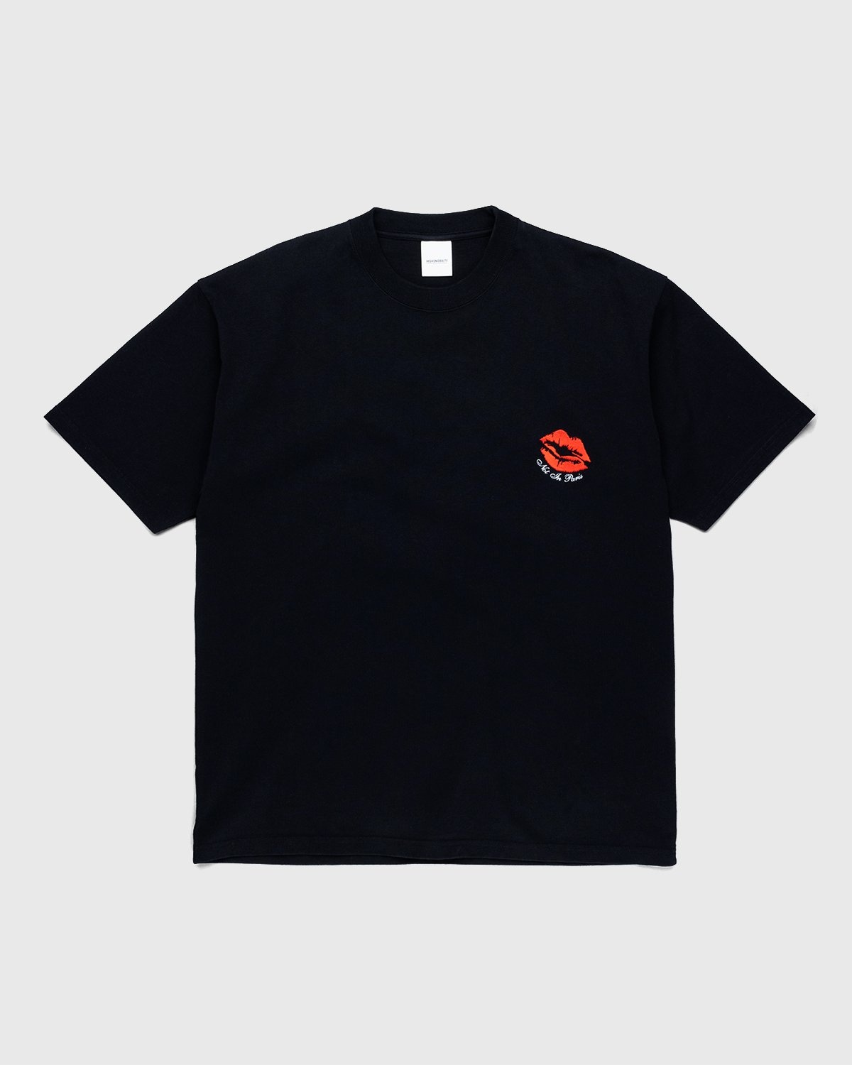 Highsnobiety – Not In Paris 3 Kiss T-Shirt Black - Tops - Black - Image 1