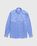 Stripe Button-Up Shirt Blue