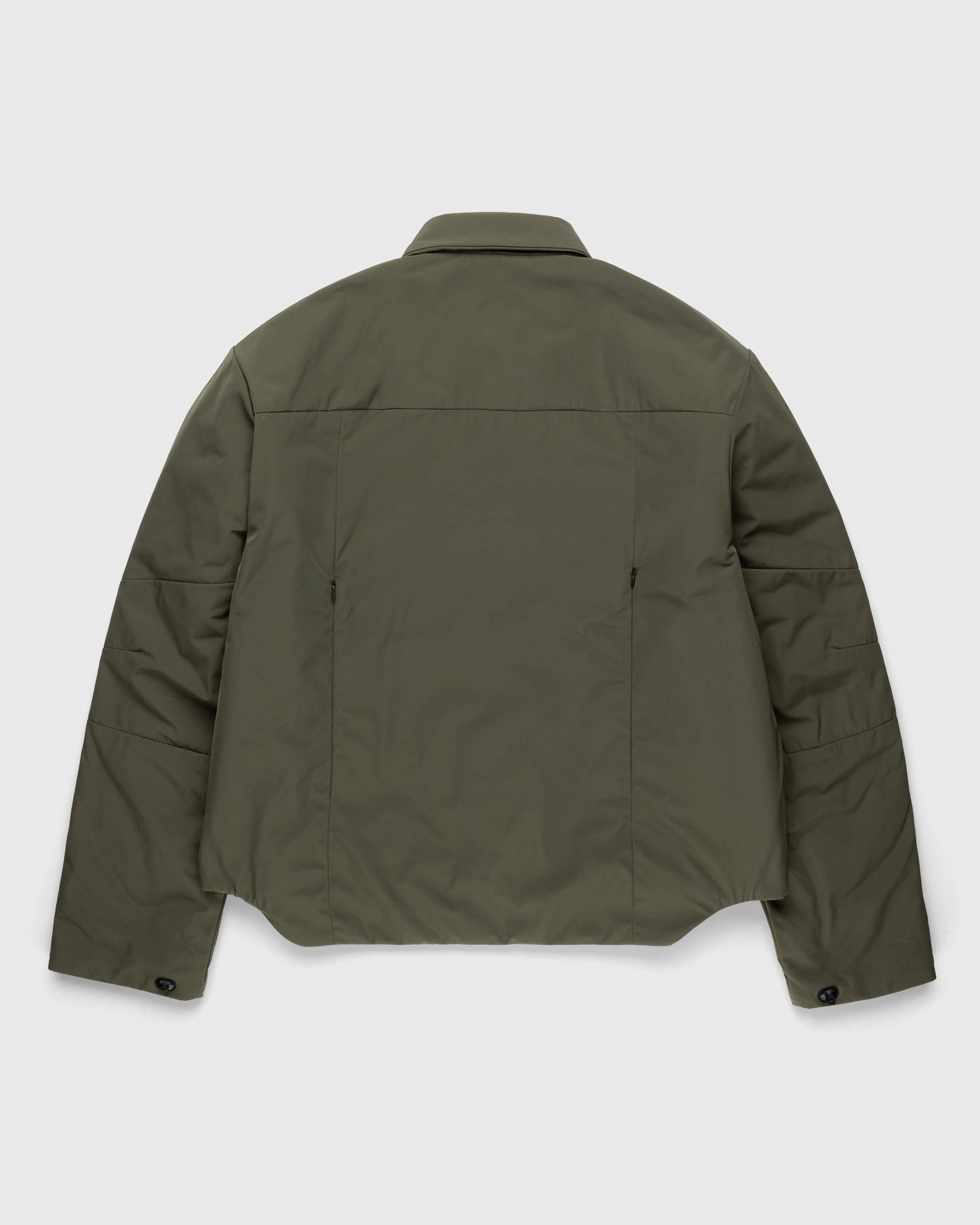 ROA – Padded Overshirt Green - Outerwear - Green - Image 2