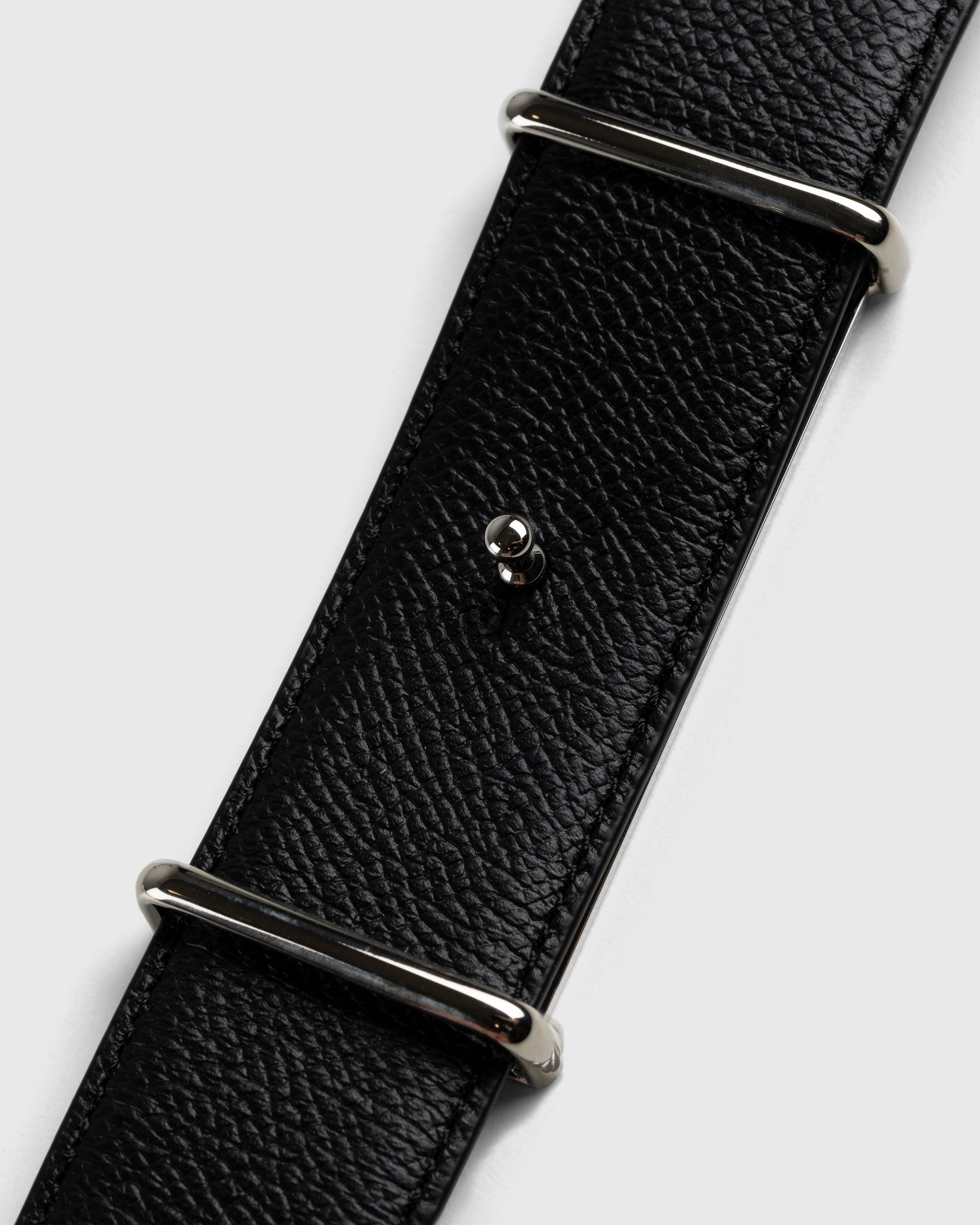 Maison Margiela – Reversible Logo Belt Highsnobiety Buckle Black | Shop