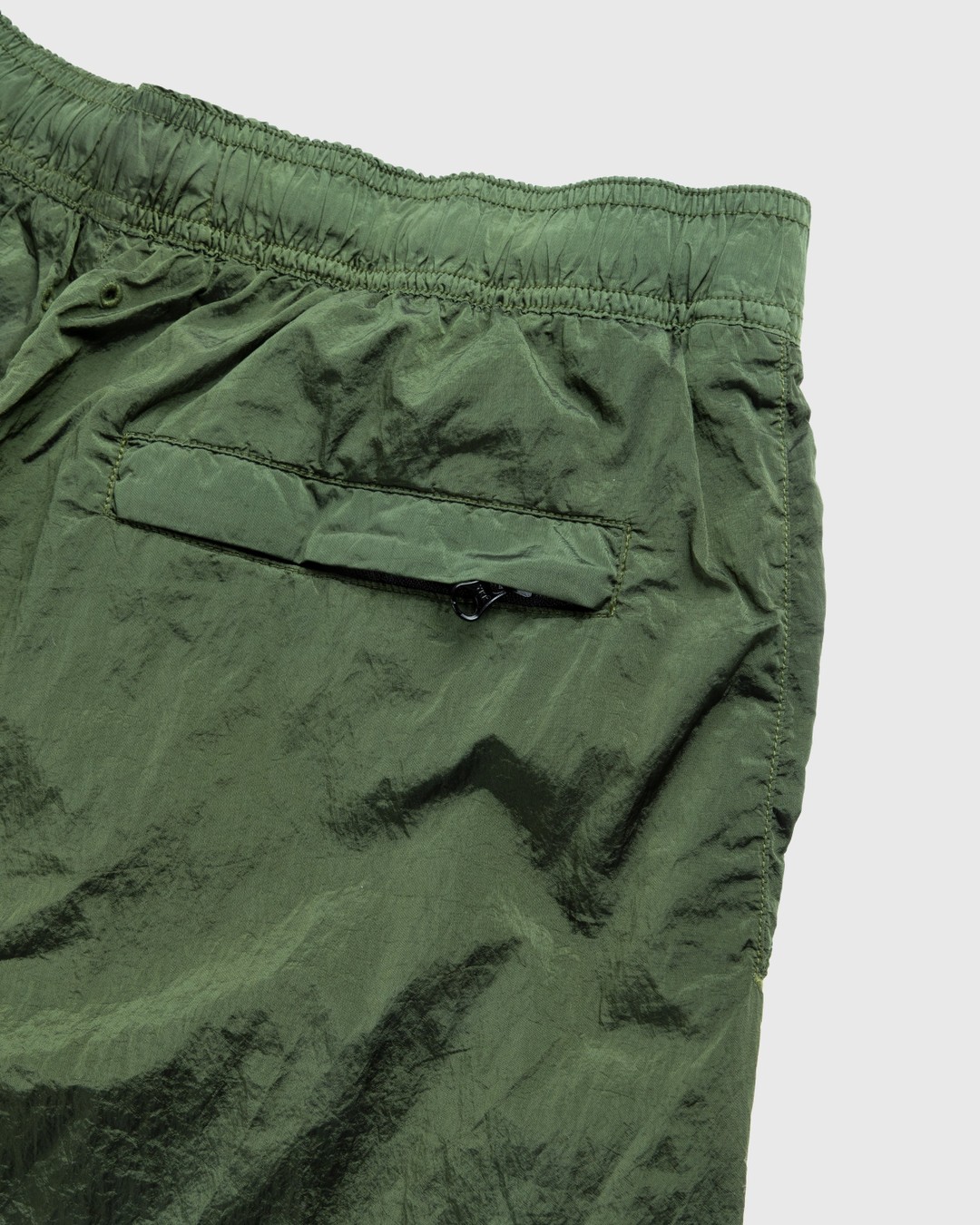 Stone Island – Nylon Metal Swim Shorts Olive - Swimwear - Green - Image 3