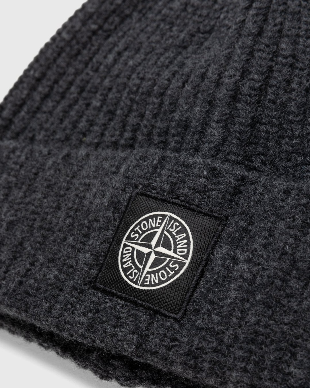 Stone Island – Beanie Grey - Hats - Grey - Image 3