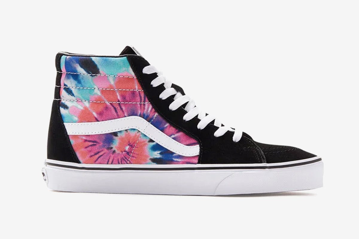 tie dye vans main HUF PacSun rick and morty